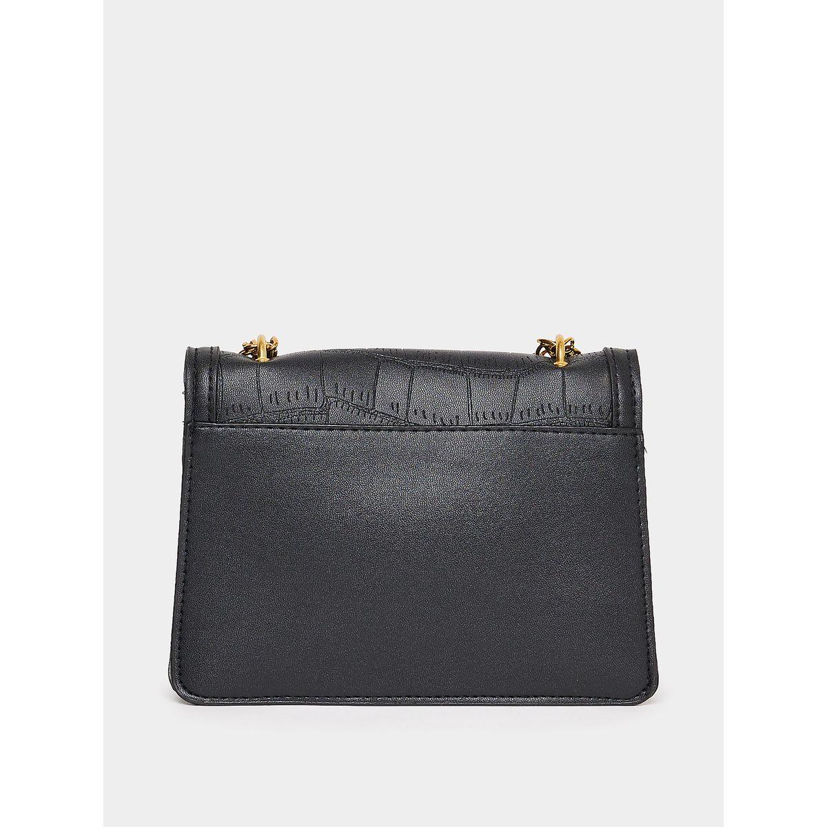 Styli Croc Skin Push Lock Shoulder Bag-women-bagsandwallets-handbags-image-2