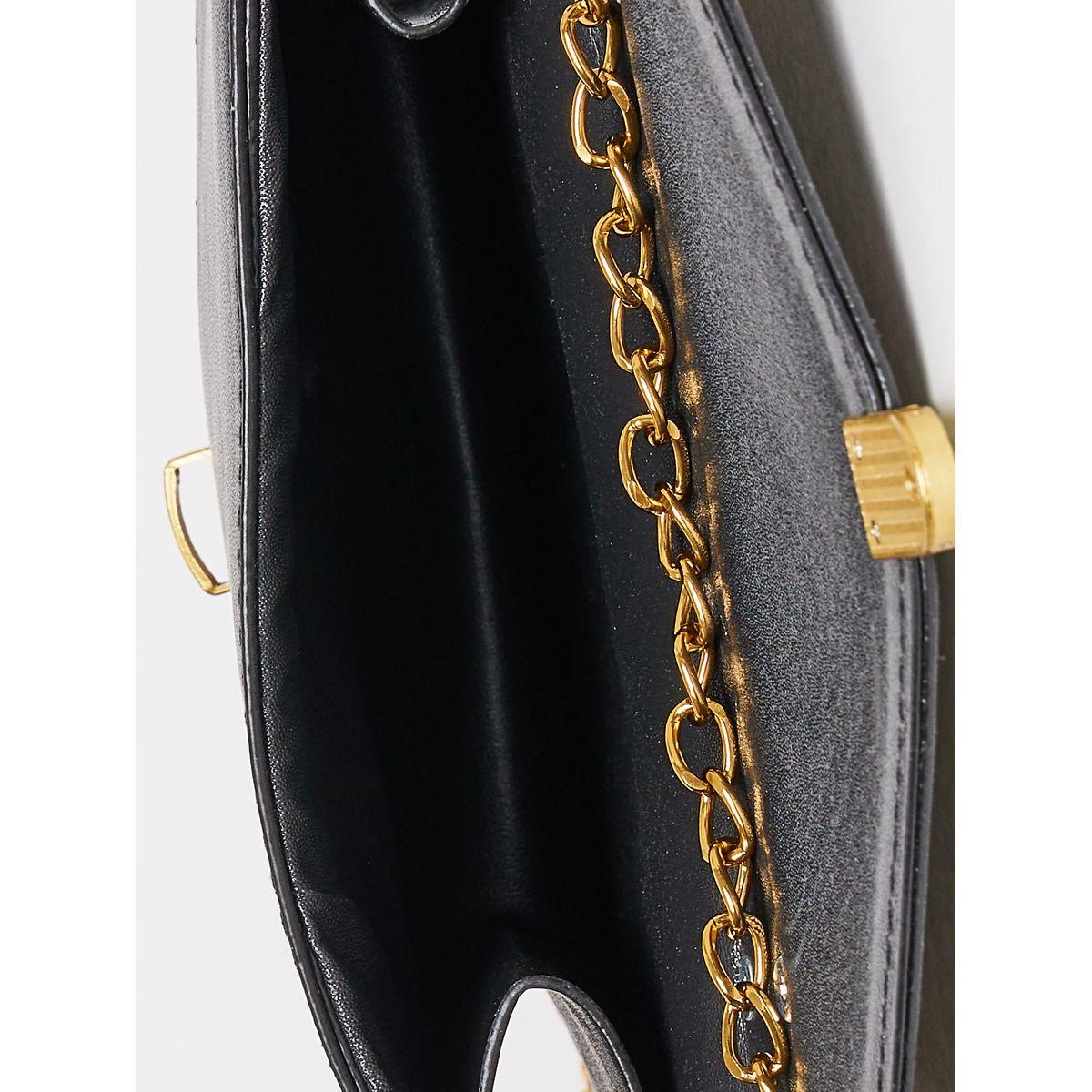 Styli Croc Skin Push Lock Shoulder Bag-women-bagsandwallets-handbags-image-4
