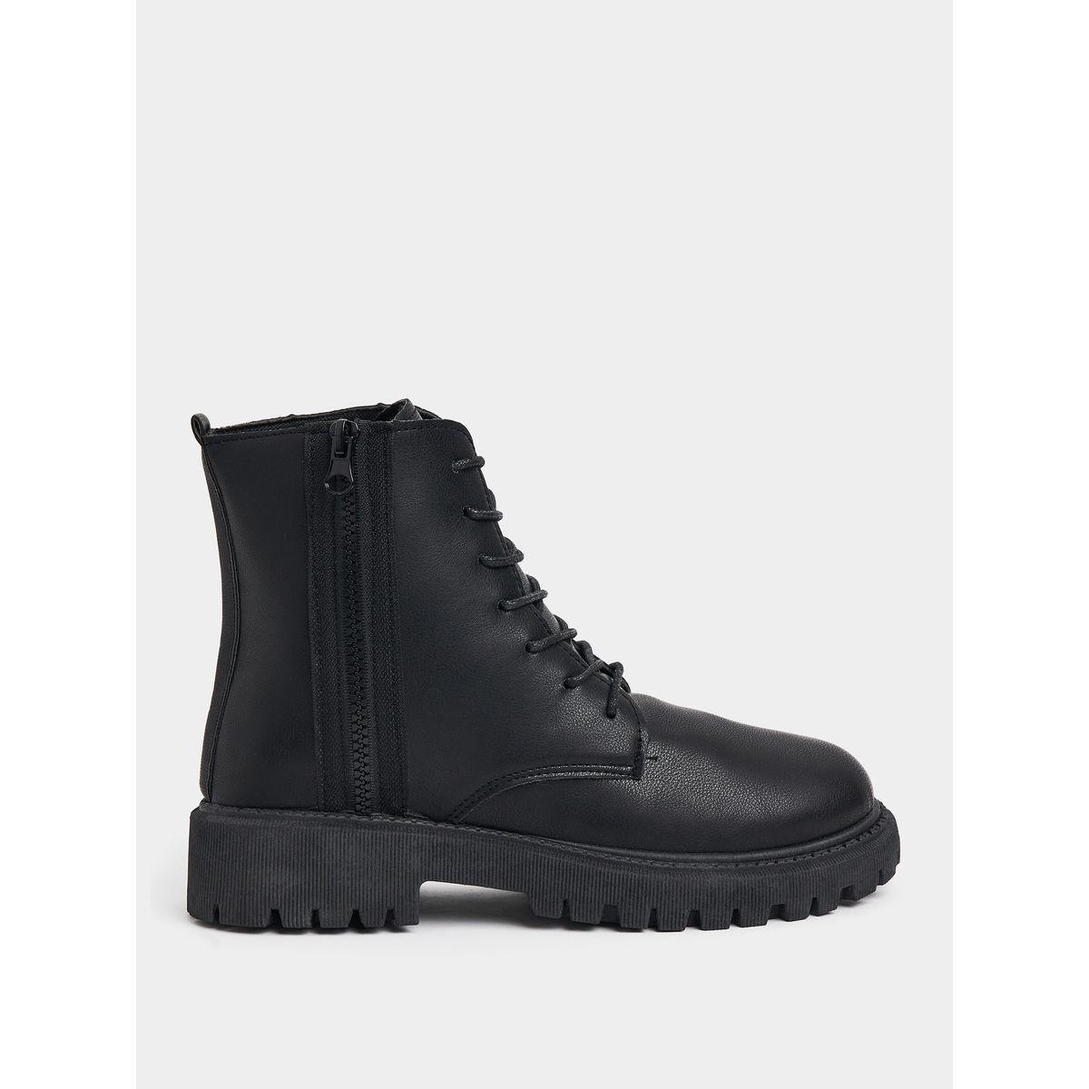 Styli Zip Detail Ankle Length Chelsea Boots-women-shoes-boots-image-2