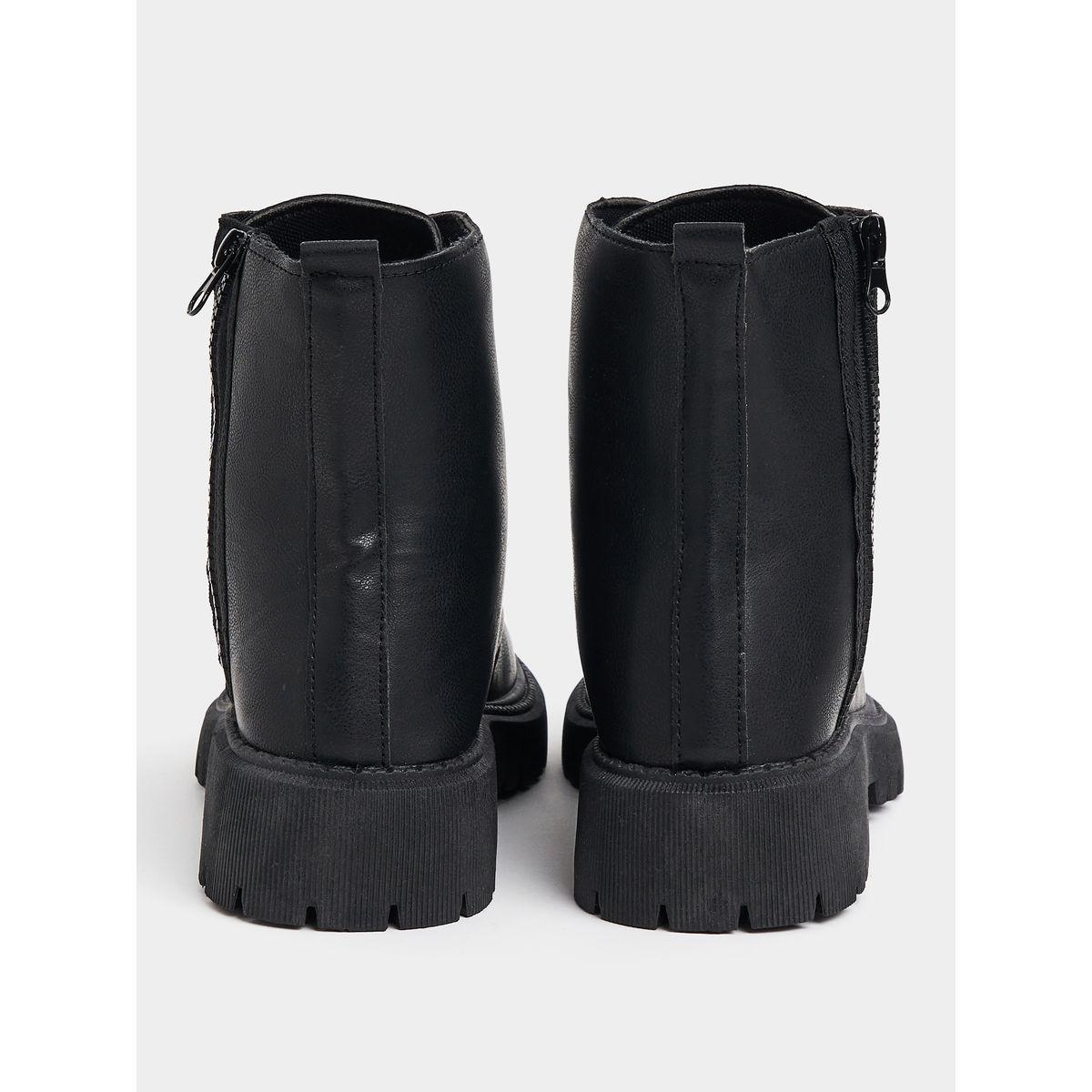 Styli Zip Detail Ankle Length Chelsea Boots-women-shoes-boots-image-4