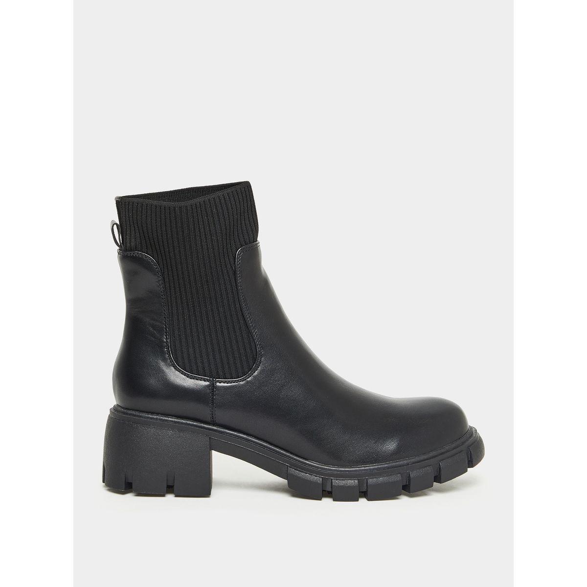 Styli Ankle Length Chelsea Boots-women-shoes-boots-image-2
