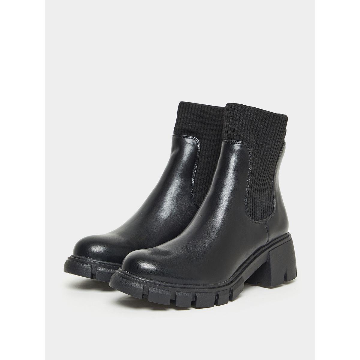 Styli Ankle Length Chelsea Boots-women-shoes-boots-image-3