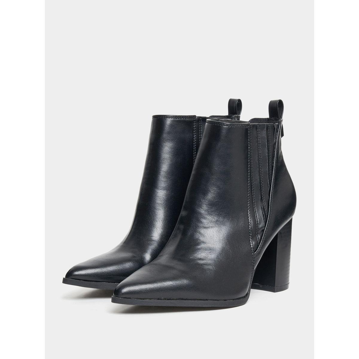 Styli Pointed Toe Block Heel Boots-women-shoes-boots-image-3