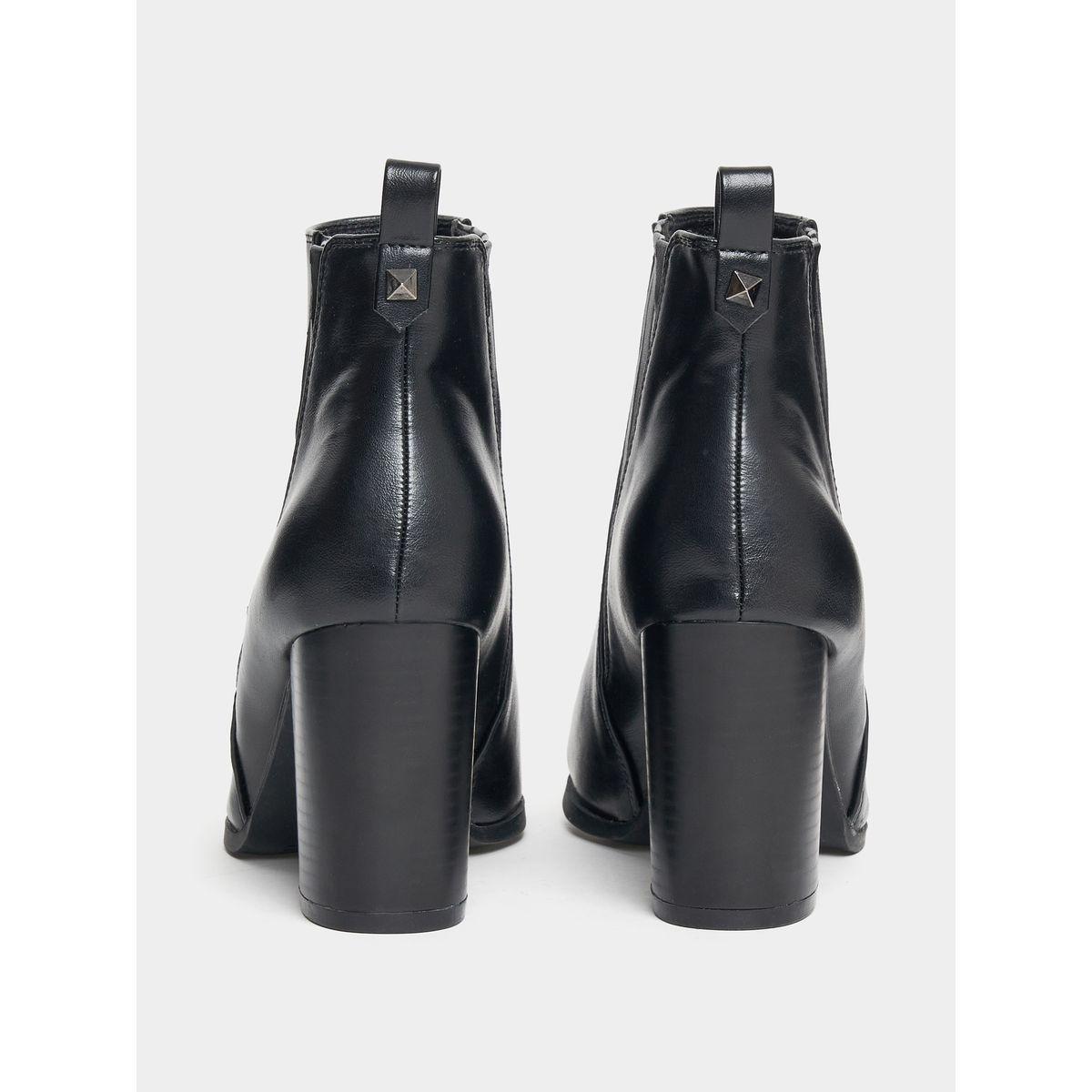 Styli Pointed Toe Block Heel Boots-women-shoes-boots-image-4