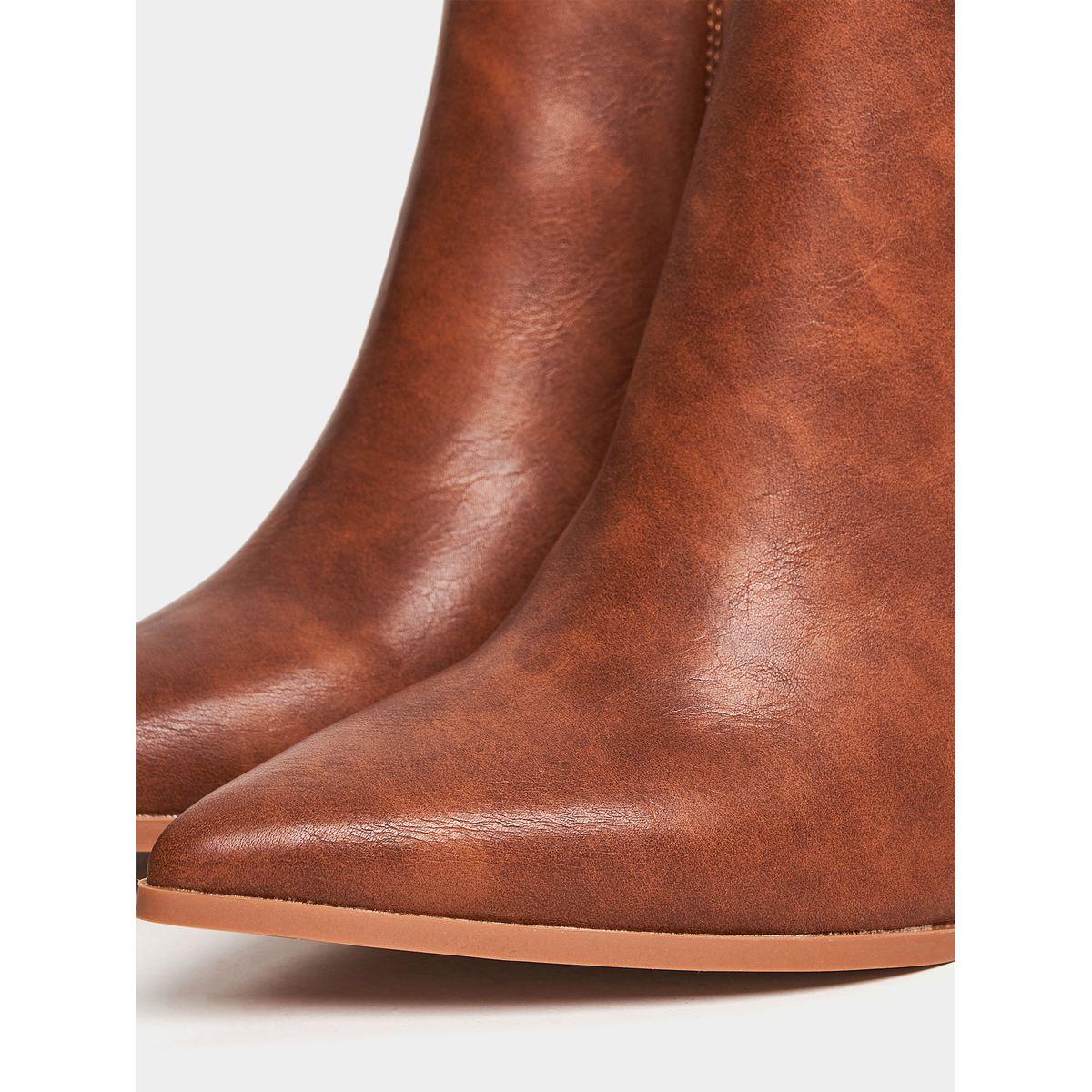 Styli Pointed Toe Block Heel Boots-women-shoes-boots-image-6