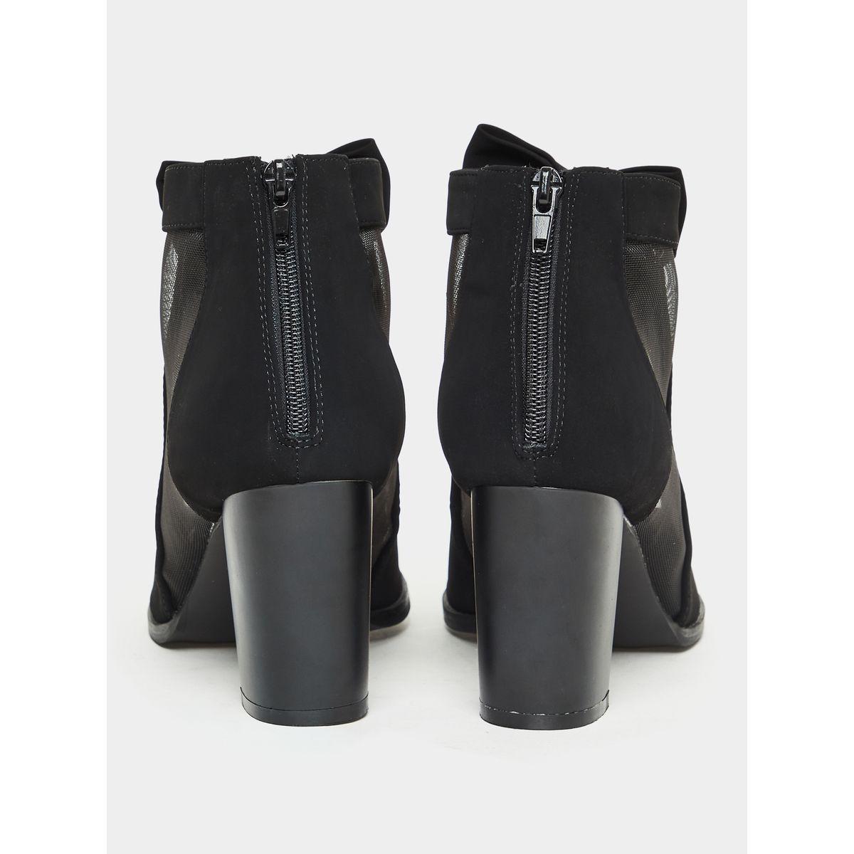 Styli Bow Embellished Block Heel Sandals-women-shoes-heels-image-4