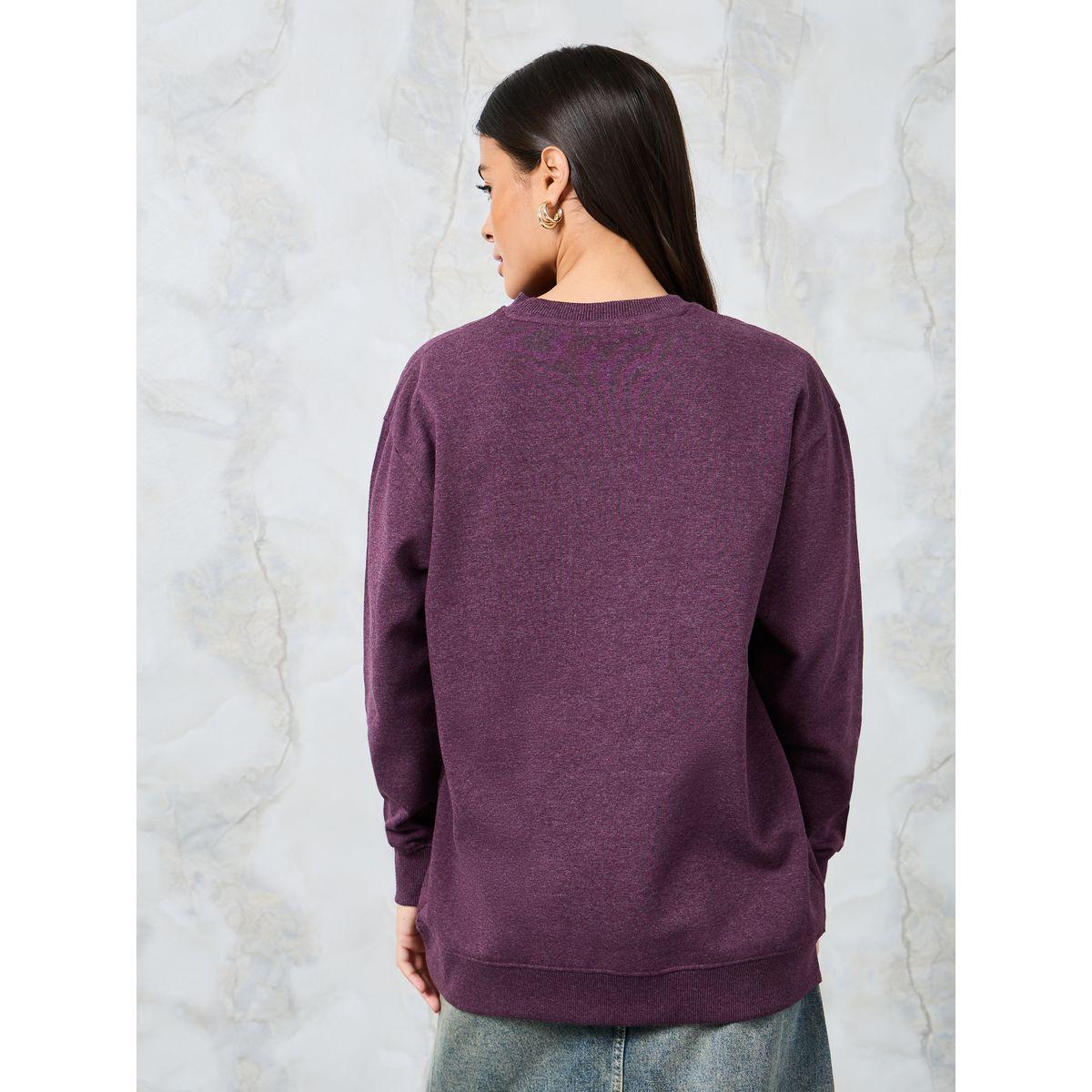Styli Regular Fit Longline Slogan Print Sweatshirt-women-winterwear-hoodiesandsweatshirts-sweatshirts-image-4