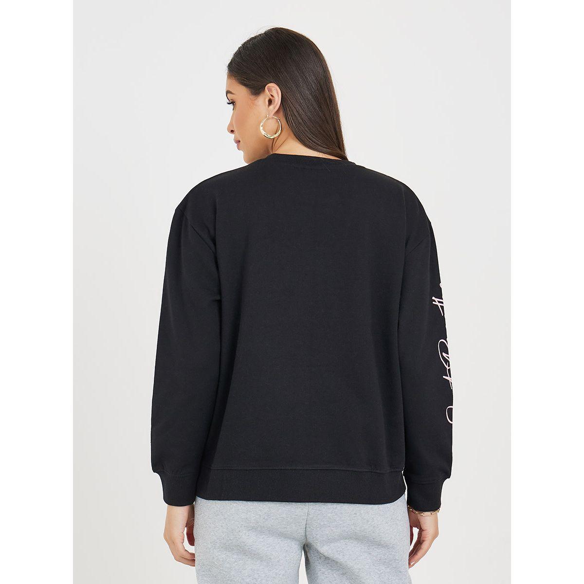 Styli Regular Fit Slogan Print Sweatshirt-women-winterwear-hoodiesandsweatshirts-sweatshirts-image-5