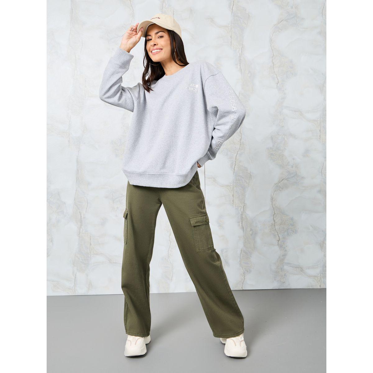 سويت شيرت مطبع بطبعة فويل-women-winterwear-hoodiesandsweatshirts-sweatshirts-image-2