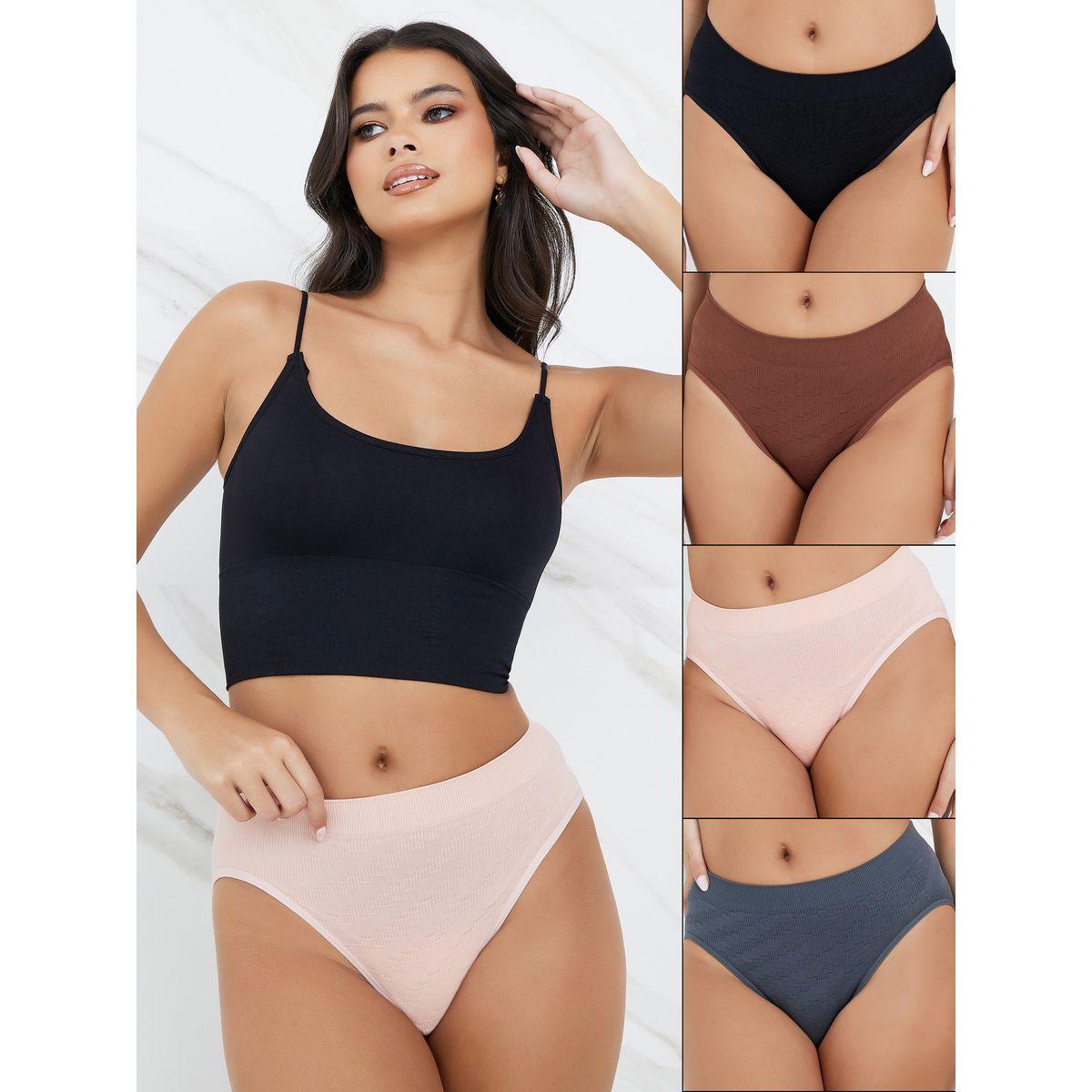 مجموعة من 4 سراويل داخلية بكيني-women-clothing-lingerie-panties-image-1