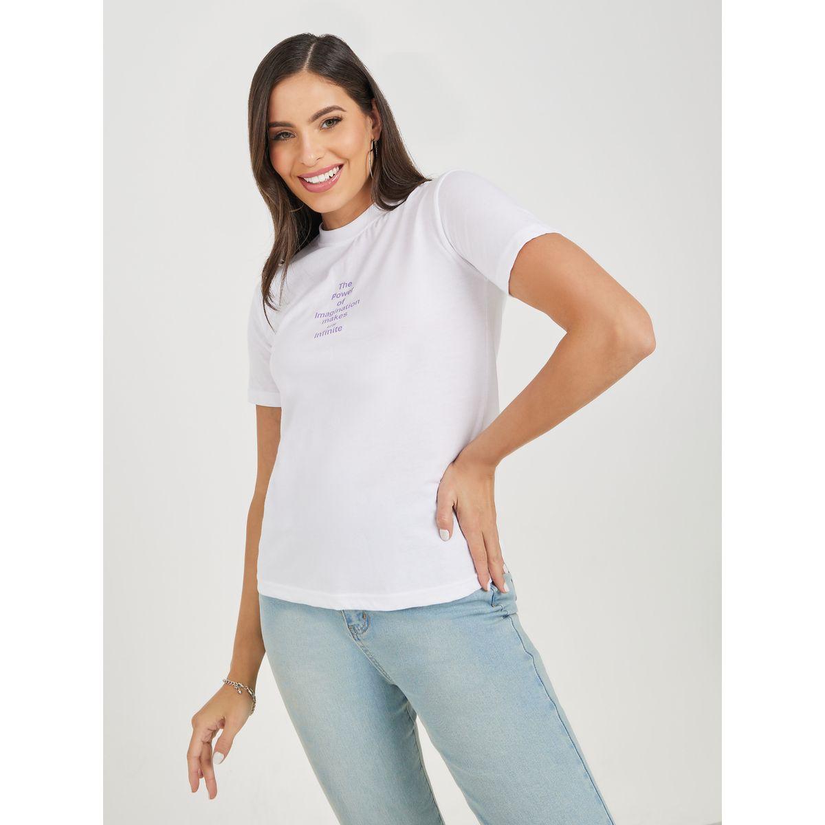 تيشيرت بقصة عادية وأكمام قصيرة-women-clothing-tshirts-image-1