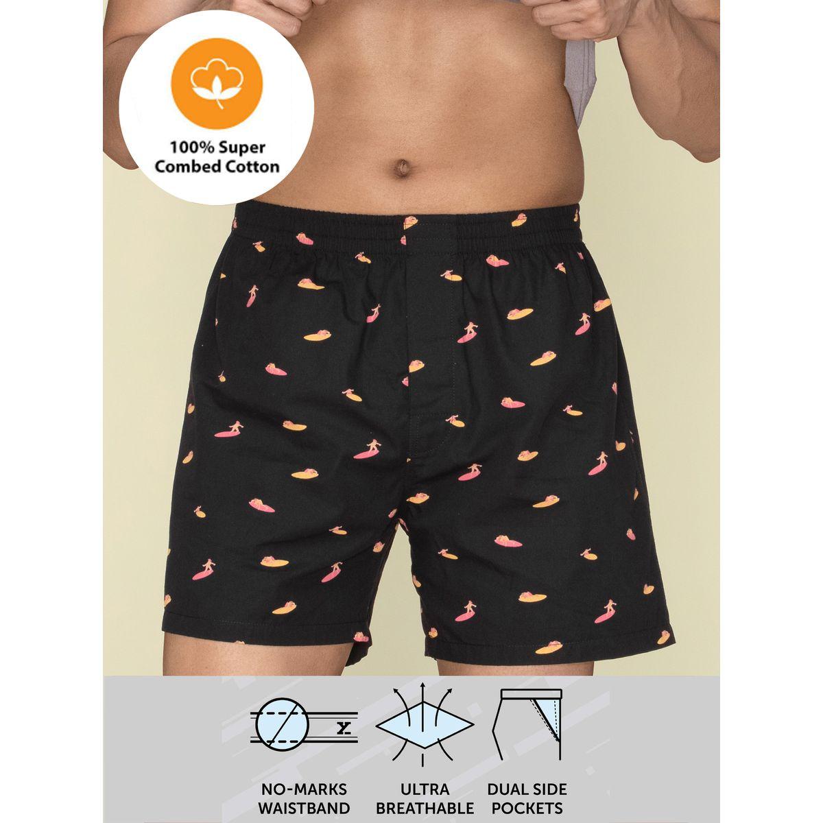 XYXX X Styli Printed Cotton Boxer Shorts with Elasticated Waistband-men-clothing-innerwear-underwear-image-1