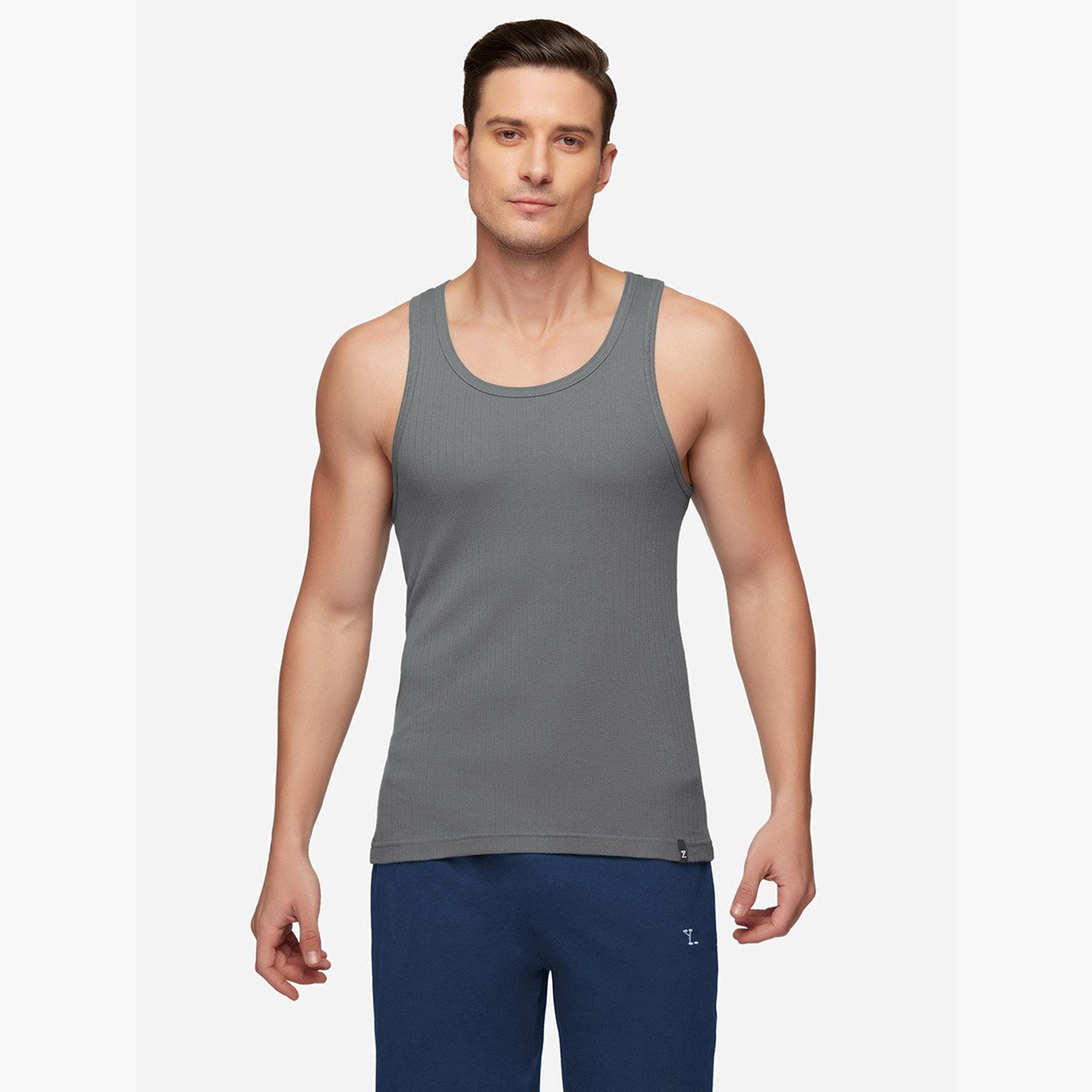 Styli Cotton Modal Sleeveless Vest-men-clothing-innerwear-vests-image-1
