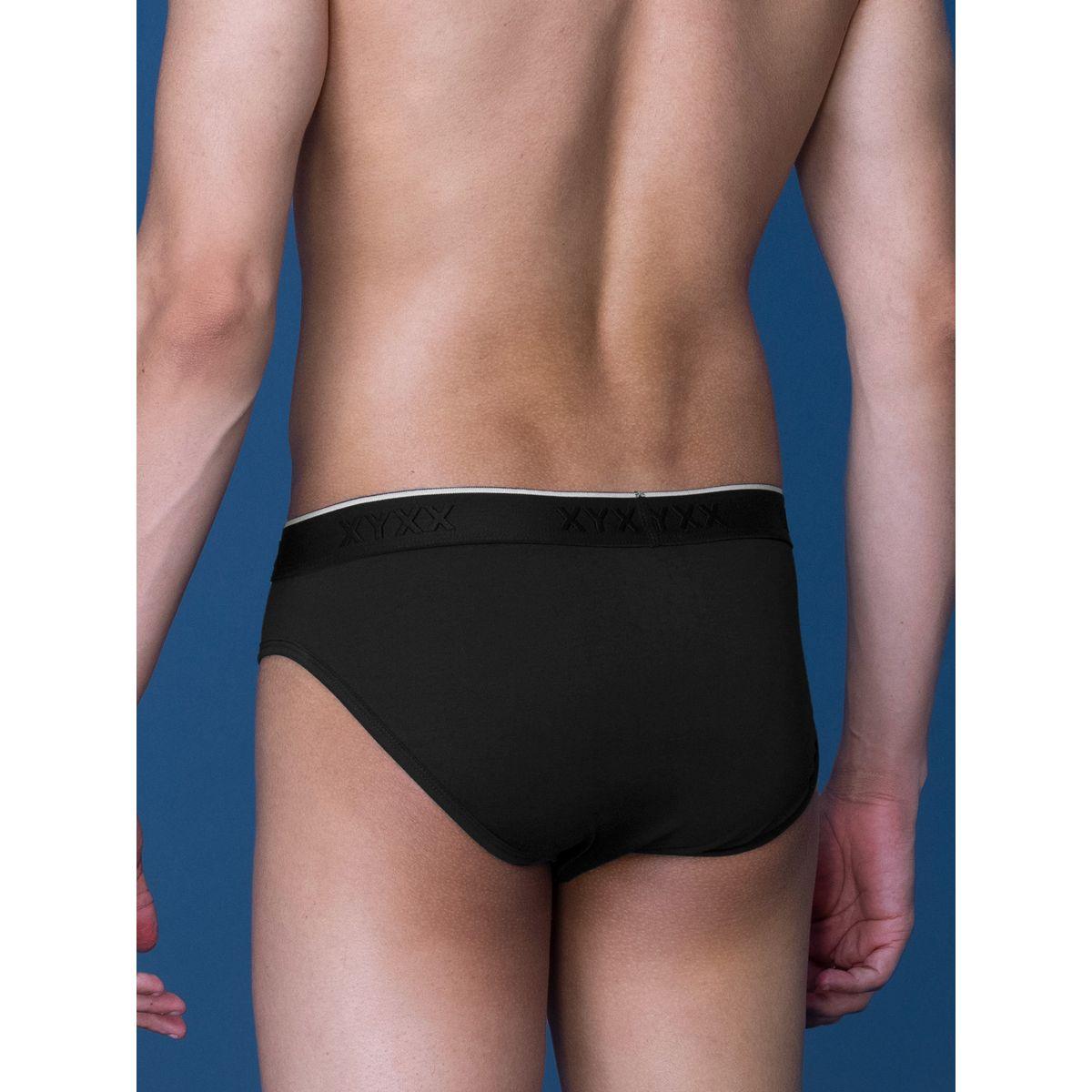 XYXX X Styli Cotton Stretch Brief with Branded Elastic-men-clothing-innerwear-underwear-image-2