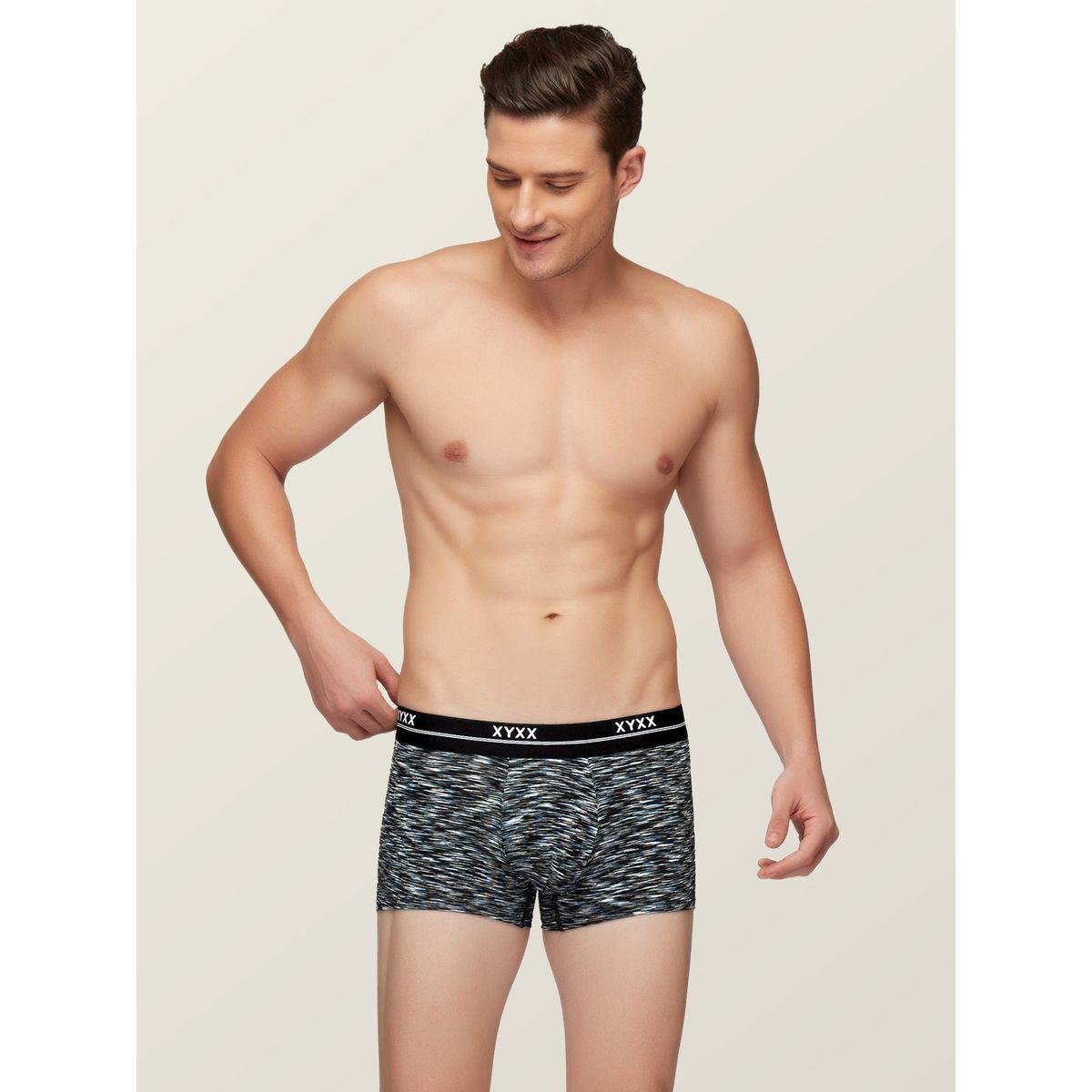XYXX X Styli Modal Stretch Cross Dyed Trunks with Branded Elastic-men-clothing-innerwear-underwear-image-4