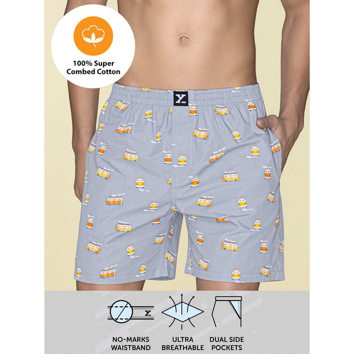 بوكسر بخصر مطاطي إكس واي إكس إكس × ستايلي-men-clothing-innerwear-underwear-image-1
