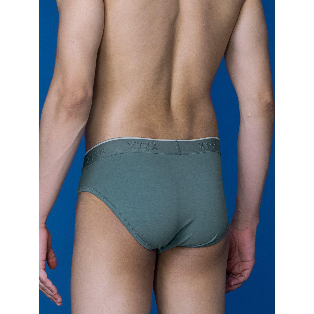 XYXX X Styli Cotton Stretch Brief with Branded Elastic-men-clothing-innerwear-underwear-image-2
