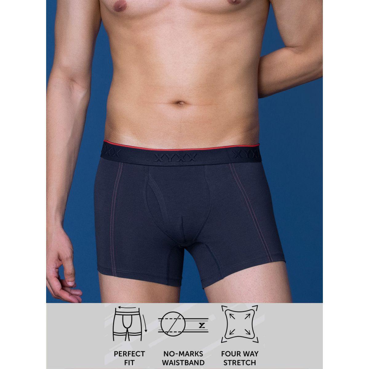 XYXX X Styli Cotton Stretch Trunks with Branded Elastic-men-clothing-innerwear-underwear-image-1