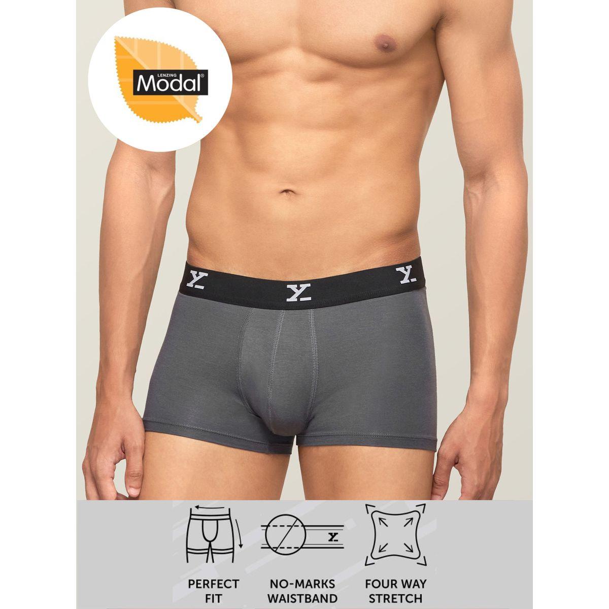 XYXX X Styli Modal Stretch Trunk with Branded Elastic-men-clothing-innerwear-underwear-image-1