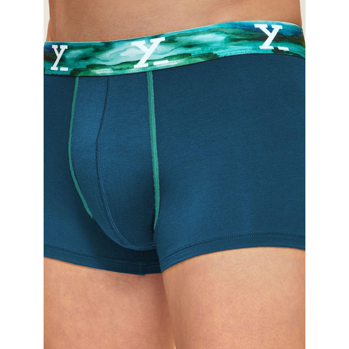 XYXX X Styli Modal Stretch Trunkswith Printed Branded Elastic-men-clothing-innerwear-underwear-image-3