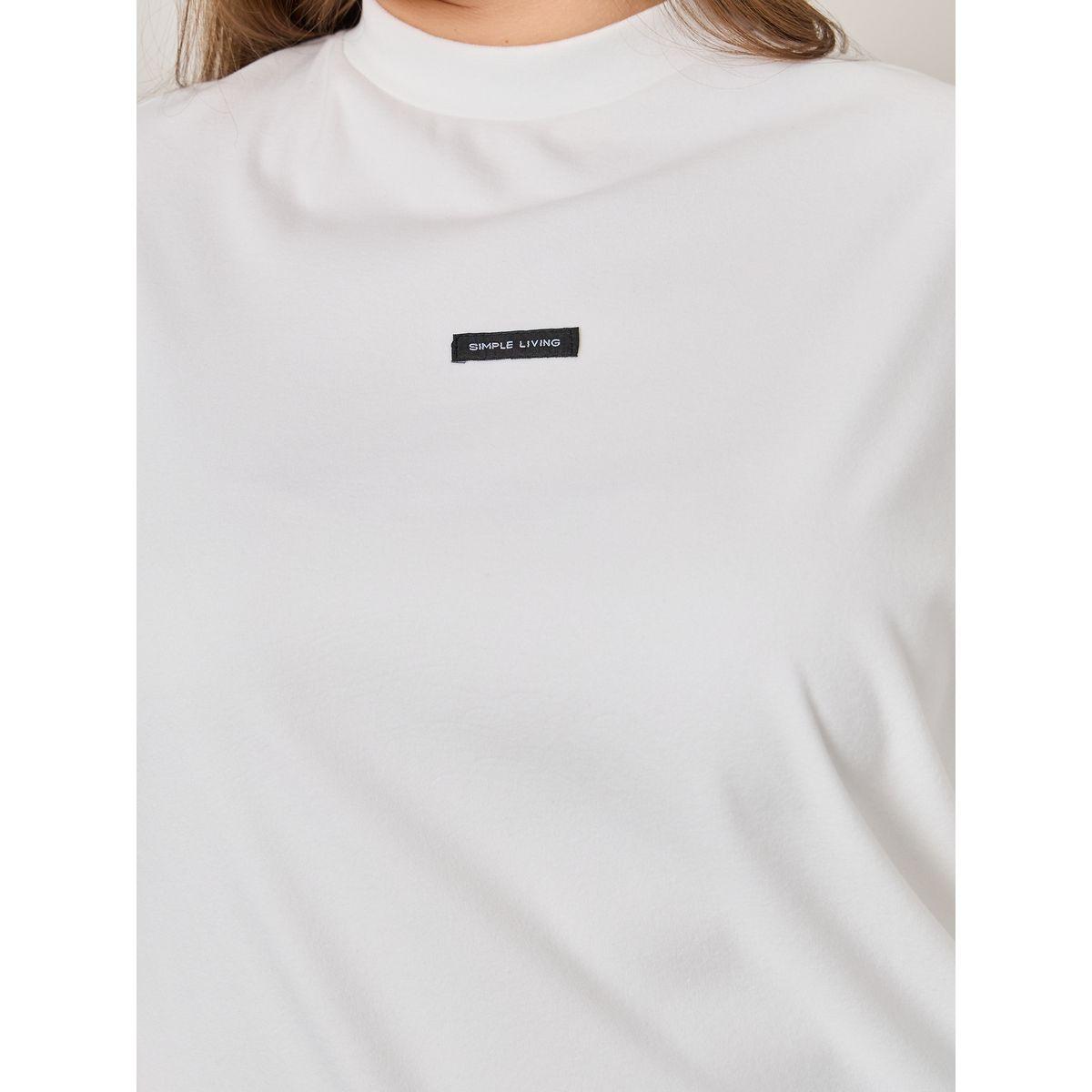 تيشيرت واسع مطبع بكتابة-women-clothing-tshirts-image-3