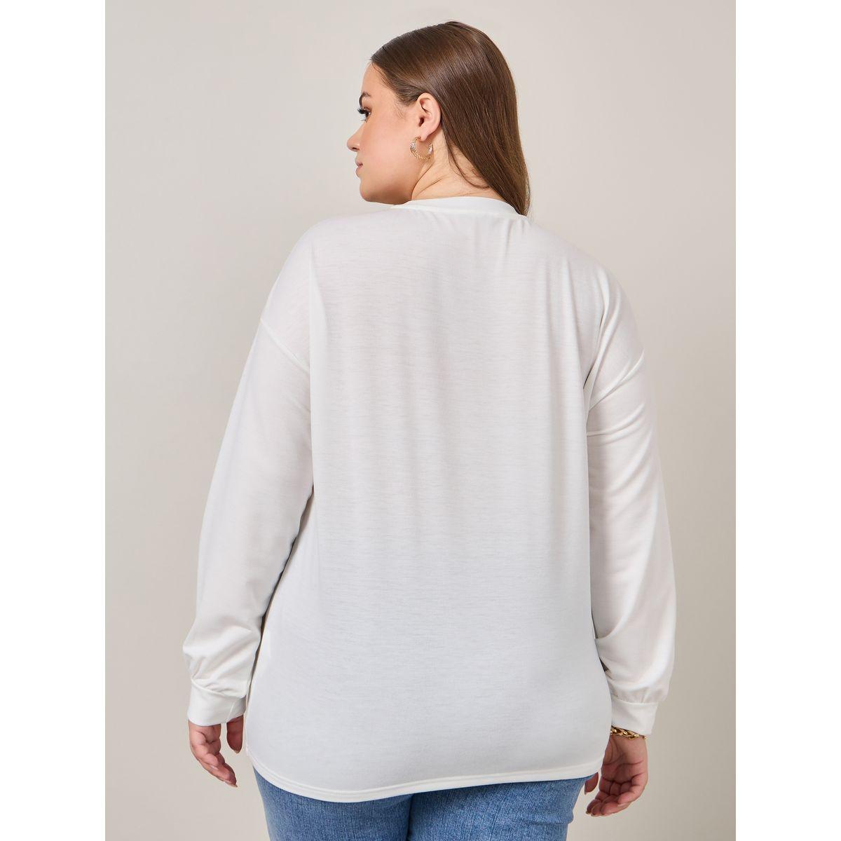 Styli Plus Embroidered Slogan Oversized T-Shirt-women-clothing-tshirts-image-4