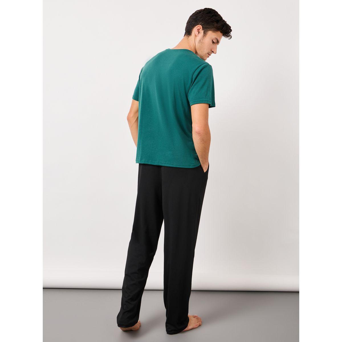 طقم بيجاما من ( تيشيرت + بنطال )-men-clothing-nightwear-sets-image-6