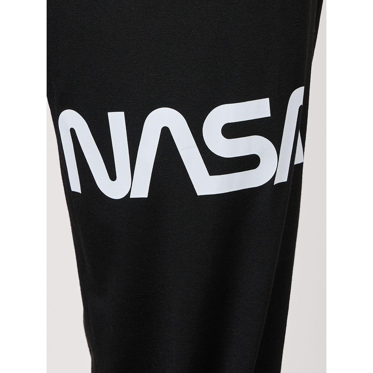 Styli Unwind NASA Graphic Print T-Shirt & Straight Pyjama Set-men-clothing-nightwear-sets-image-4