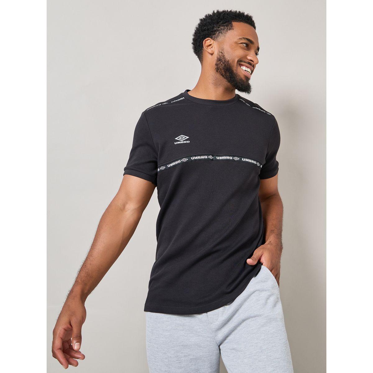 تيشيرت بياقة دائرية واكمام قصيرة-men-clothing-tshirtsandpolos-tshirts-image-1