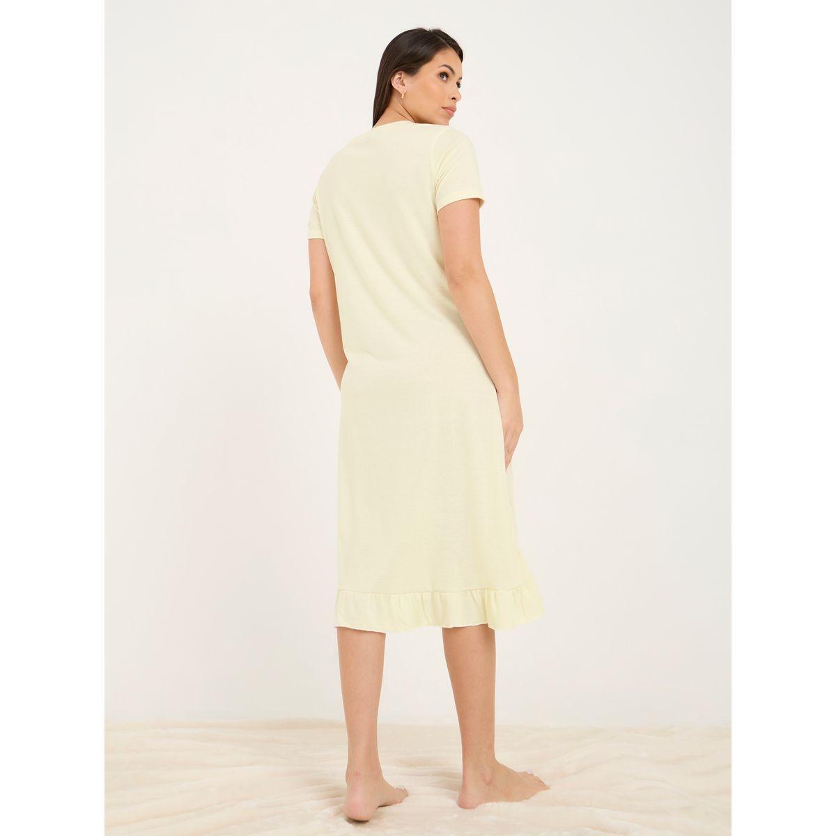 قميص نوم بحواف كشكش-women-clothing-nightwear-nighties-image-3