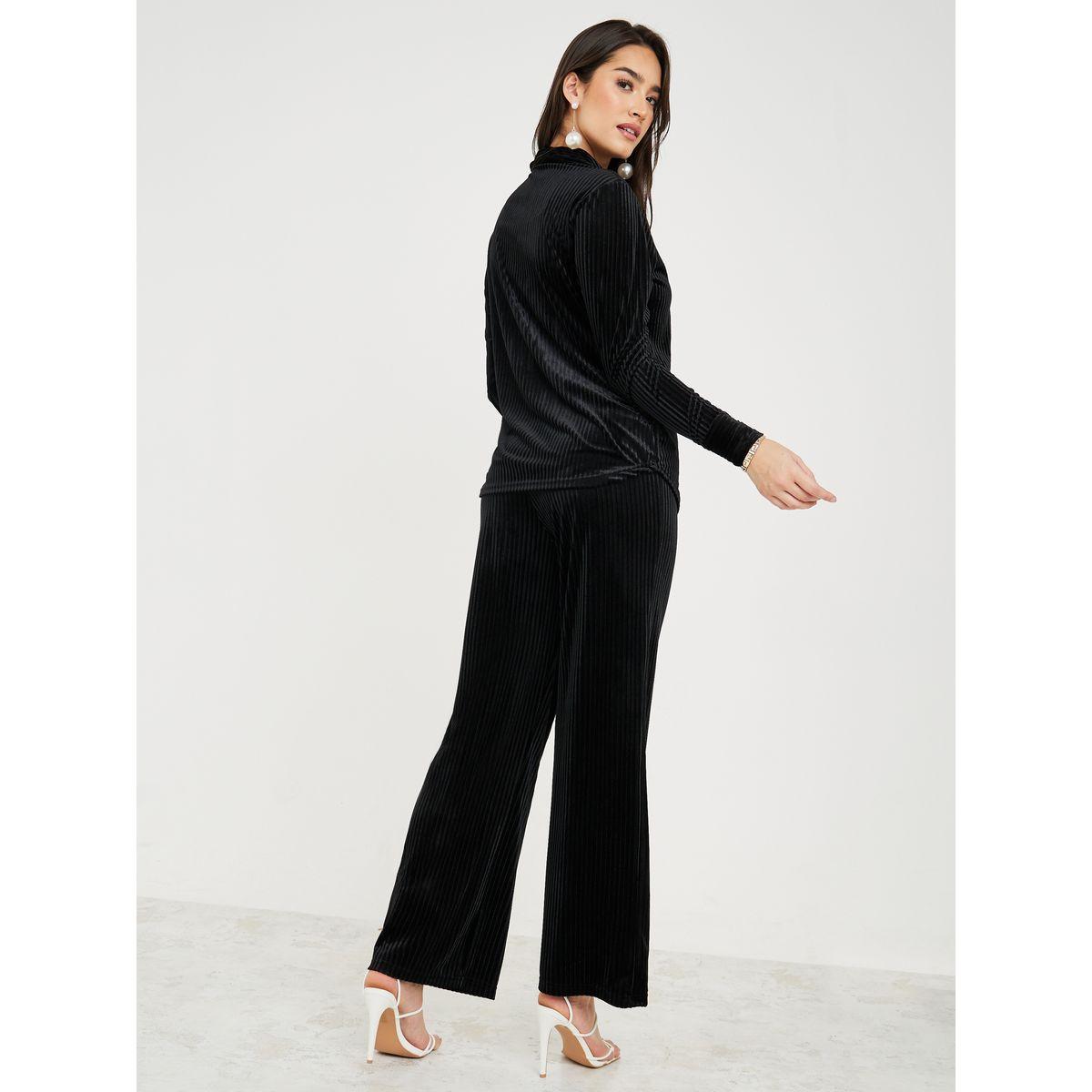 طقم منسق من ( بلوزة + بنطال )-women-clothing-coordsets-image-5