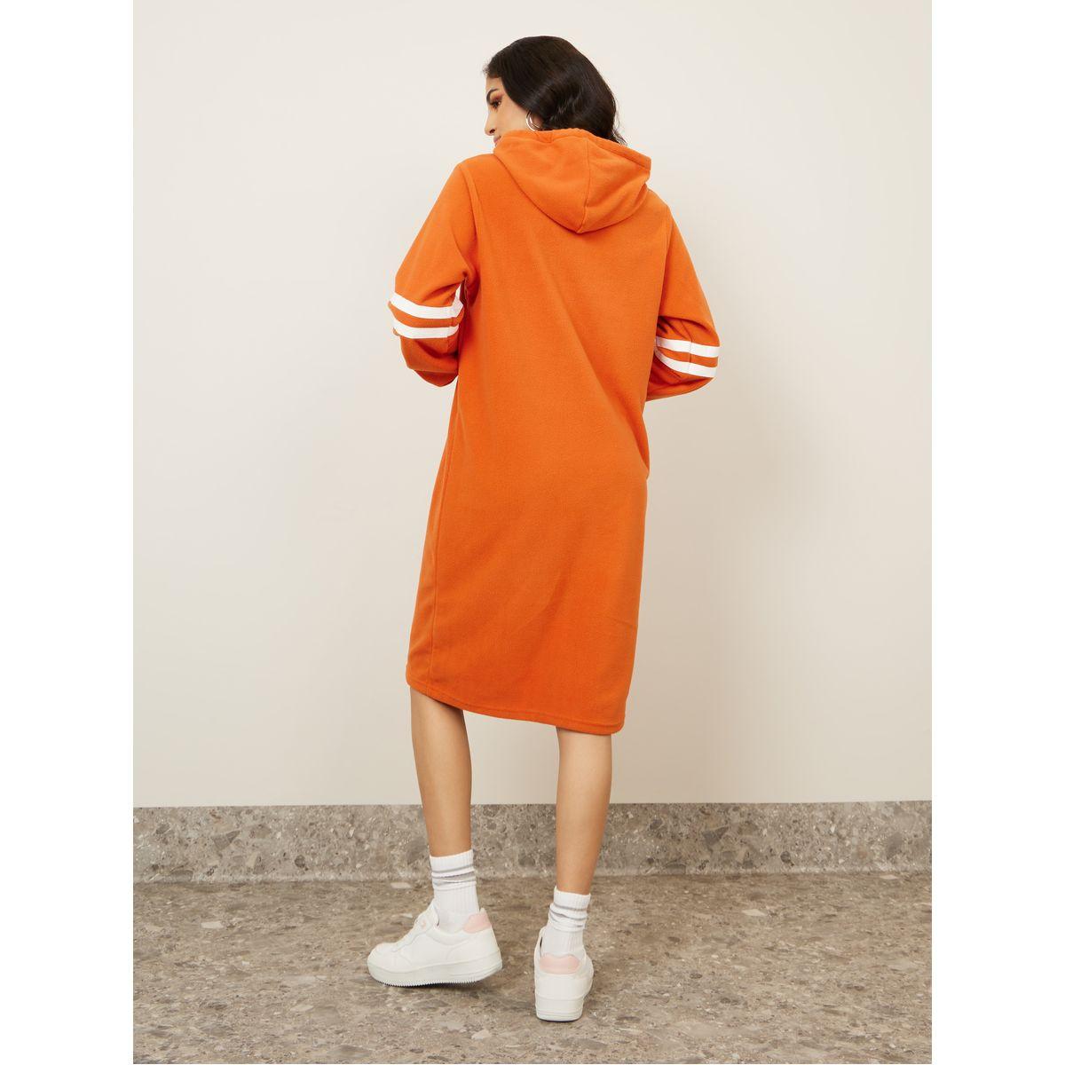 فستان بطول الركبة وياقة هودي-women-clothing-dresses-image-4