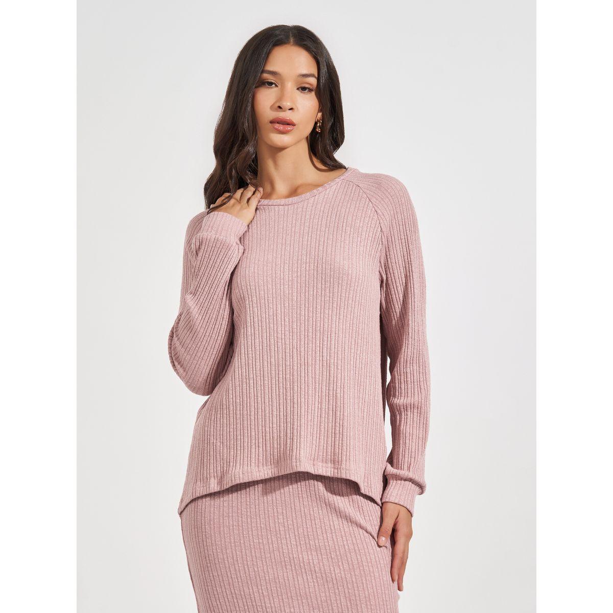 طقم منسق من تنورة طويلة مع بلوزة محبوكة-women-clothing-coordsets-image-3