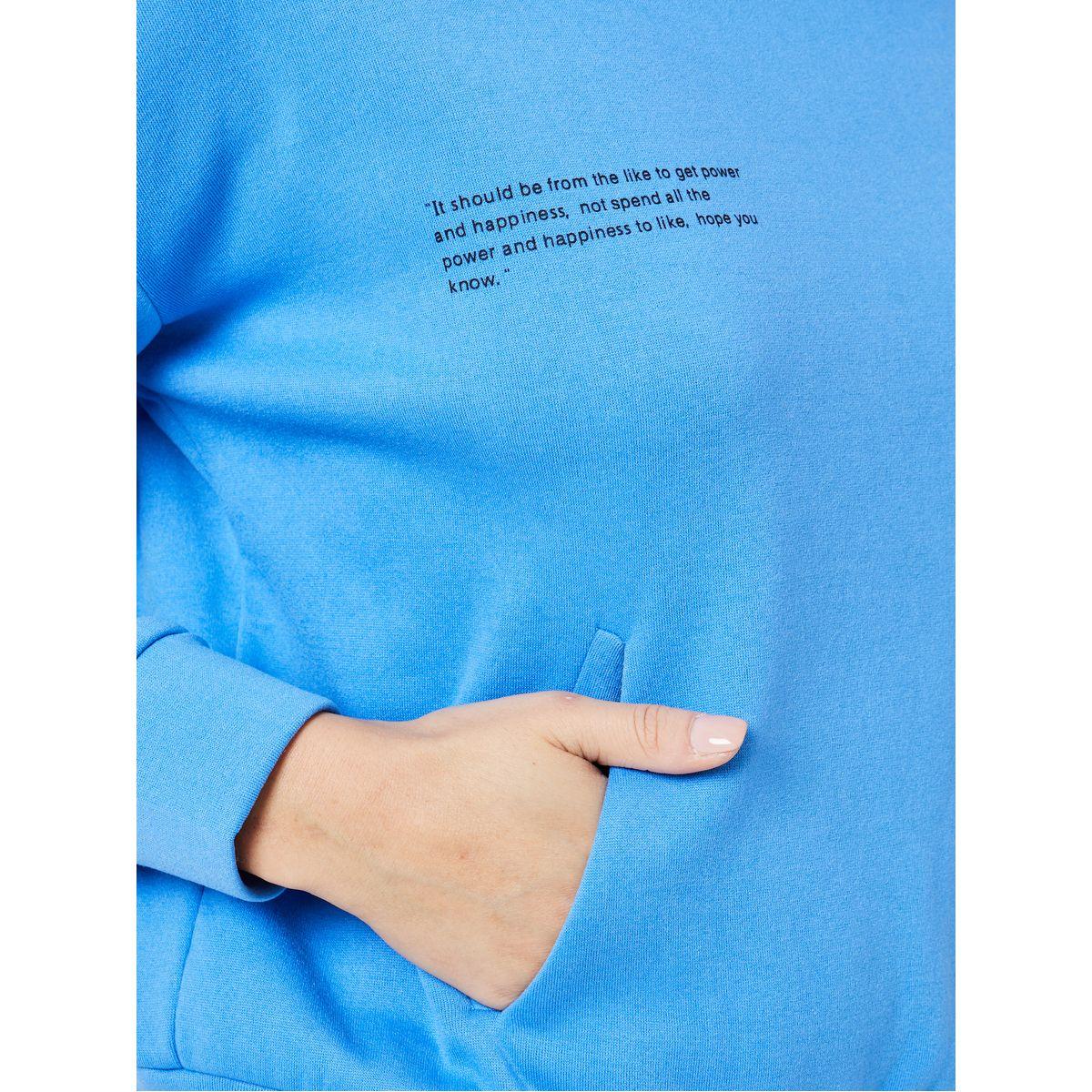 Styli Unwind Paragraph Slogan Kangaroo Pocket Hoodie & Jogger Lounge Set-women-clothing-coordsets-image-4