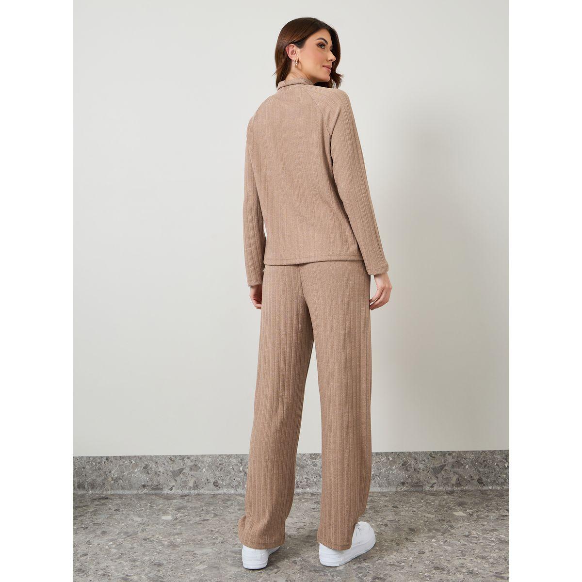 طقم منسق من ( بنطال + بلوزة )-women-clothing-coordsets-image-5