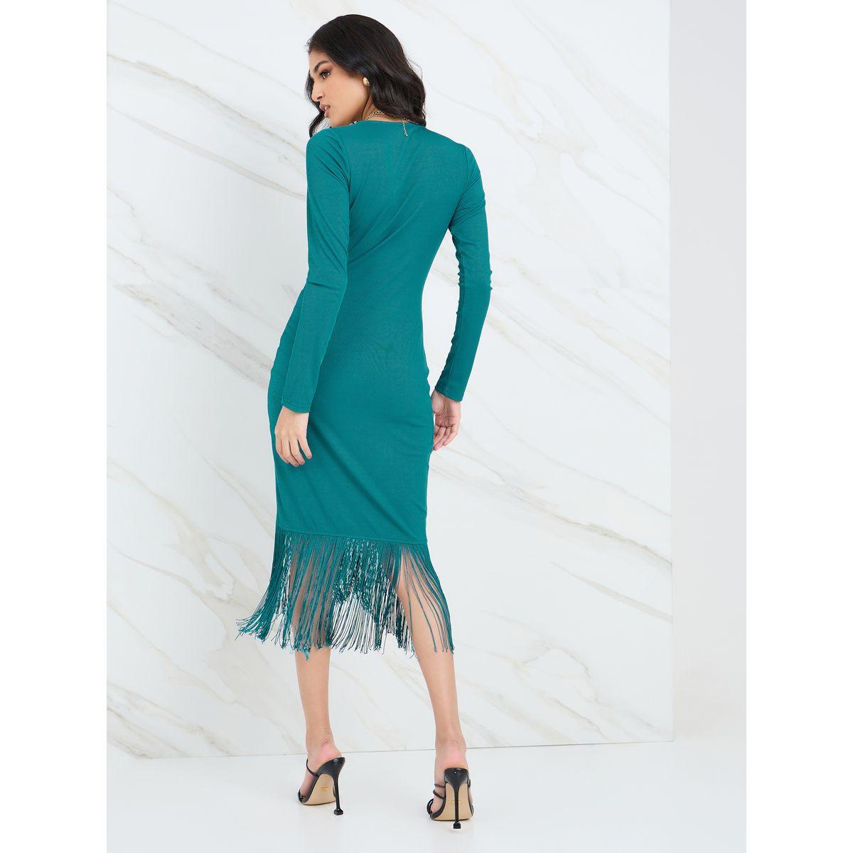 فستان ميدي بنمط لف-women-clothing-dresses-image-3
