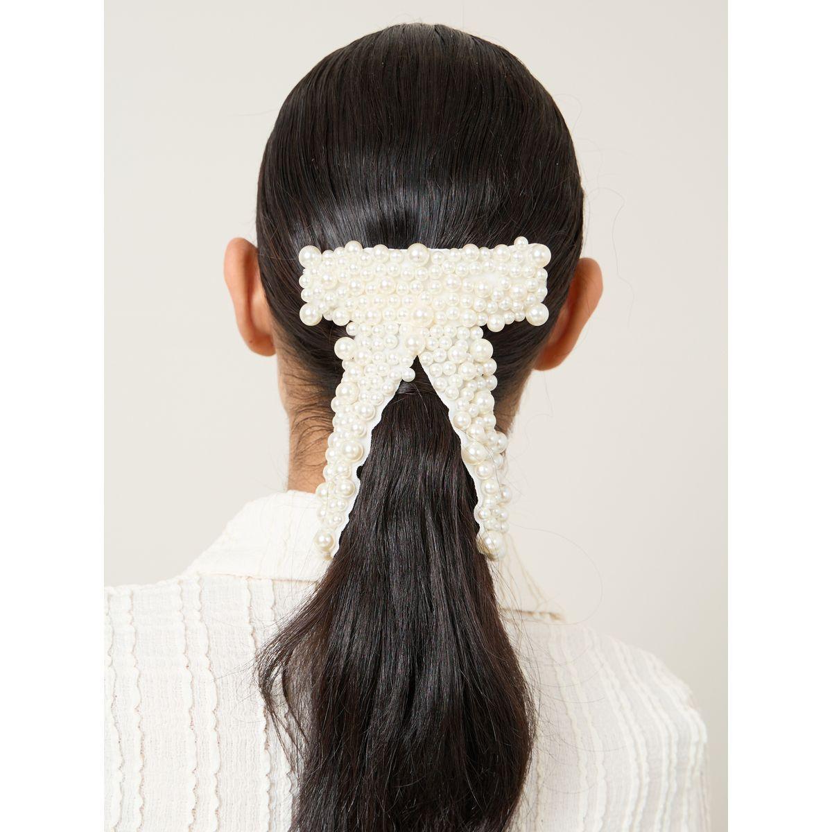 مشبك شعر مزين بلؤلؤ صناعي-women-hairaccessories-clips-image-2