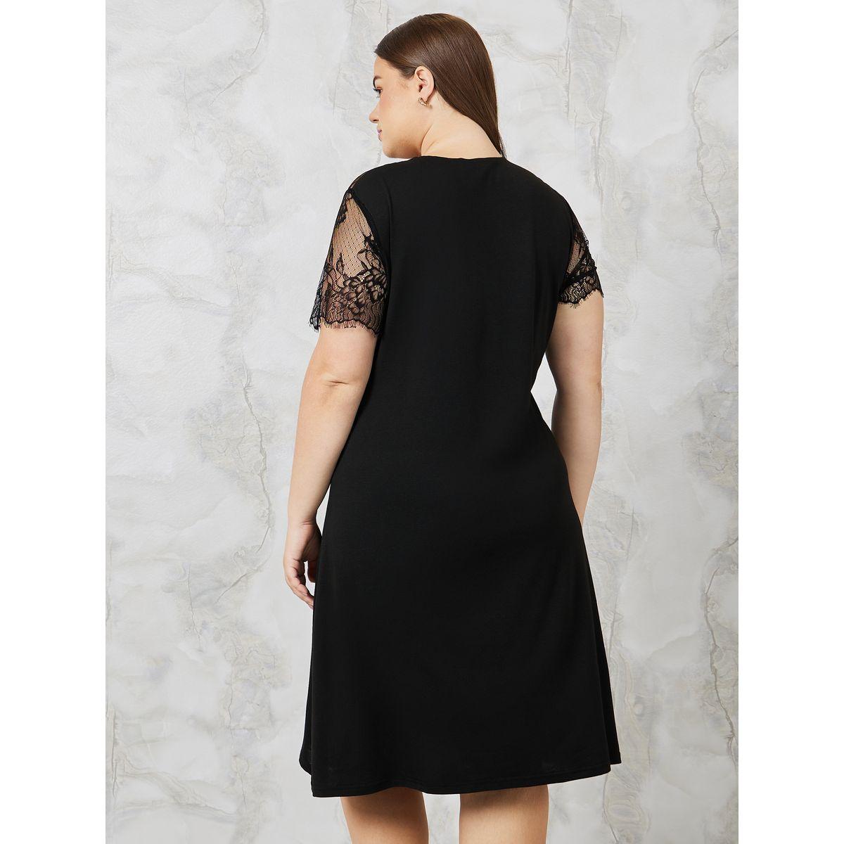 قميص نوم بتفاصيل دانتيل-women-clothing-nightwear-nighties-image-4