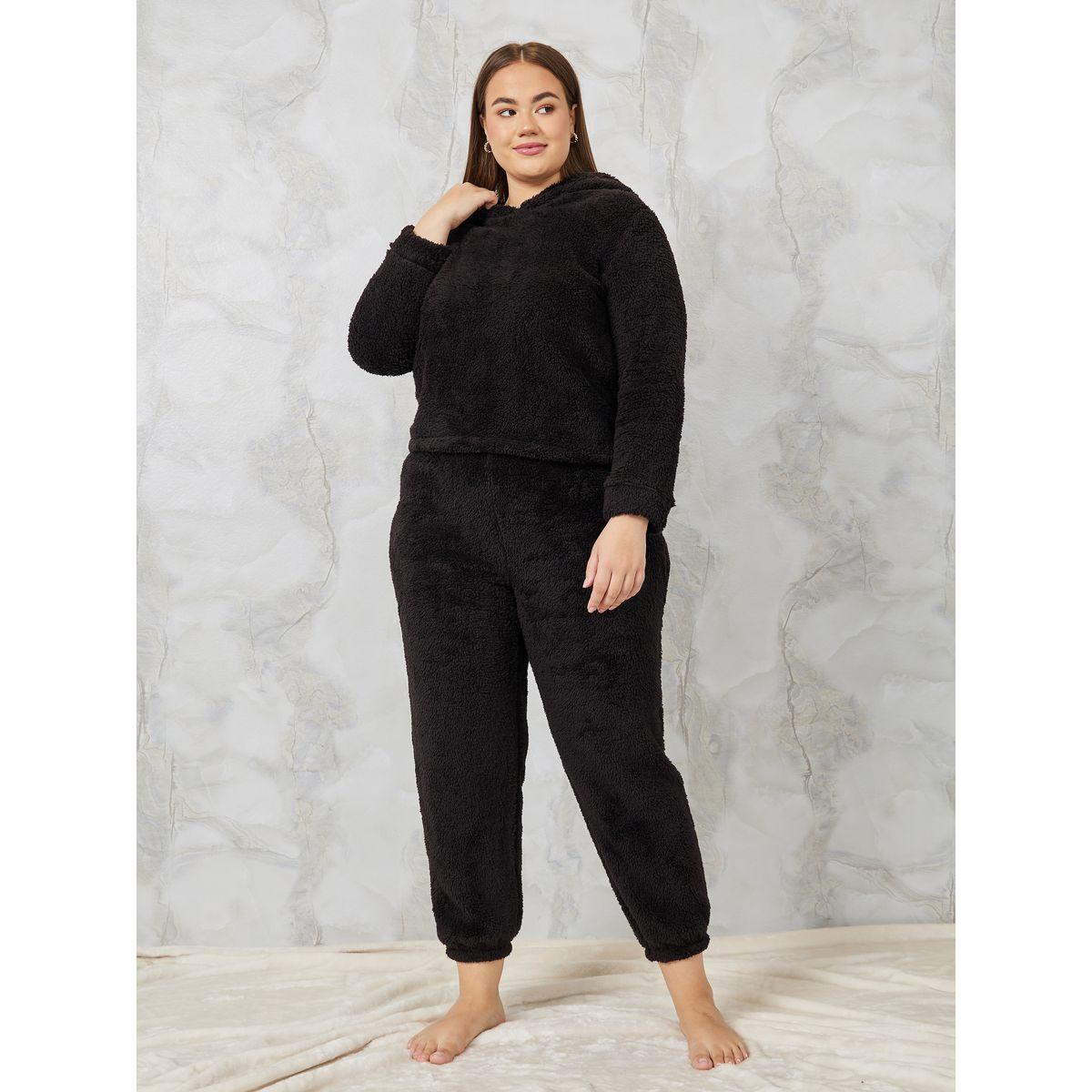 مجموعة من ( جوغر + هودي )-women-clothing-nightwear-pyjamas-longsets-image-2