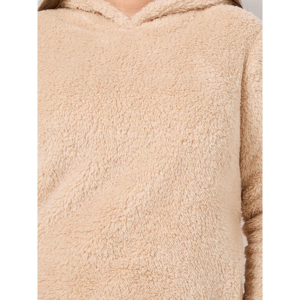 Styli Unwind Plus Plush Fleece Bear Ear Hoodie & Jogger Lounge Set-women-clothing-nightwear-pyjamas-longsets-image-4