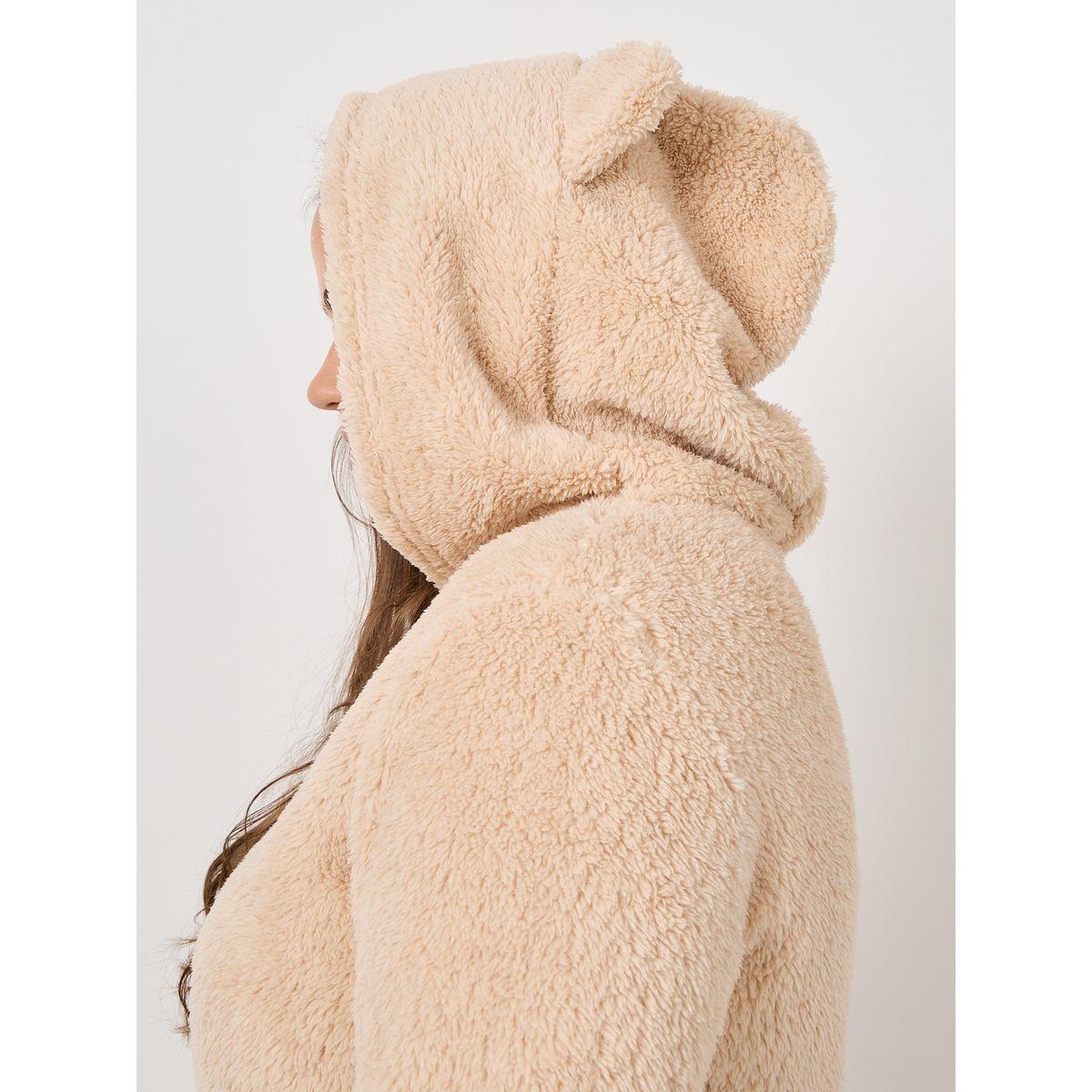 Styli Unwind Plus Plush Fleece Bear Ear Hoodie & Jogger Lounge Set-women-clothing-nightwear-pyjamas-longsets-image-5