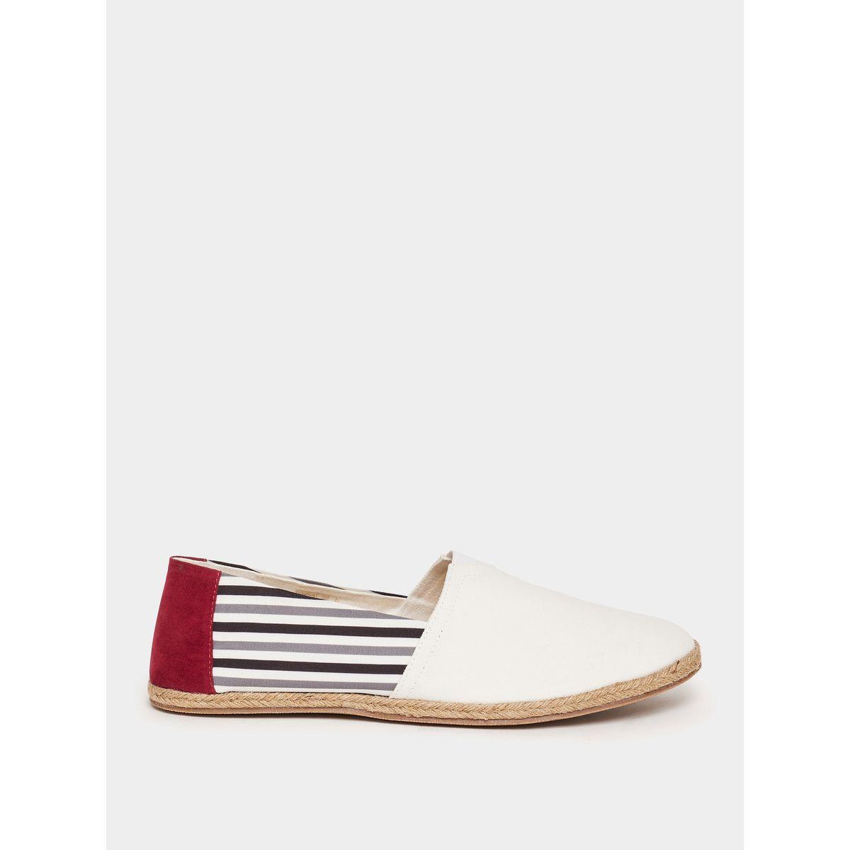 Styli Contrast Side Strip Canvas Espadrille-men-shoes-loafersandmoccasins-image-2