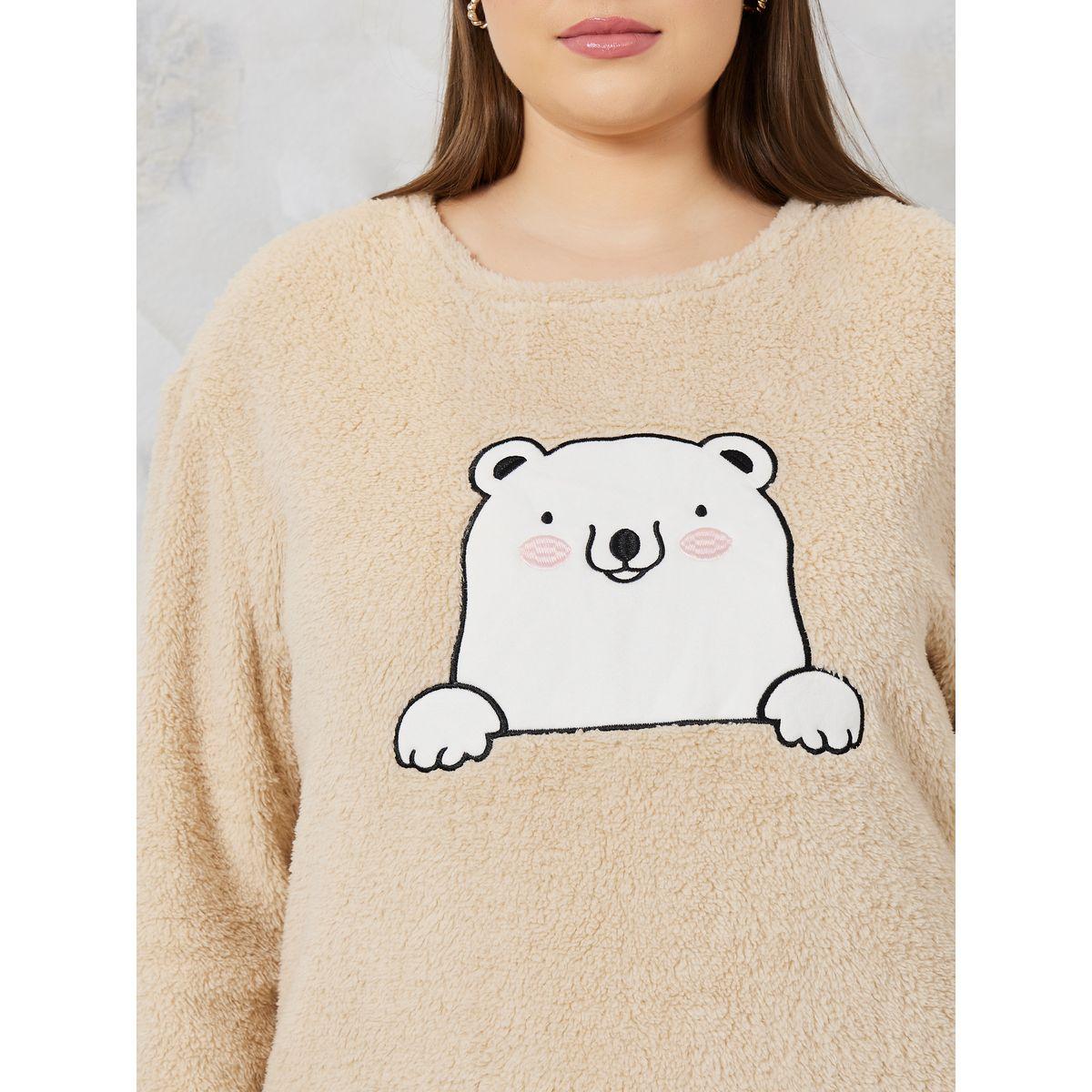طقم بيجاما من ( بلوزة + بنطال )-women-clothing-nightwear-pyjamas-longsets-image-4