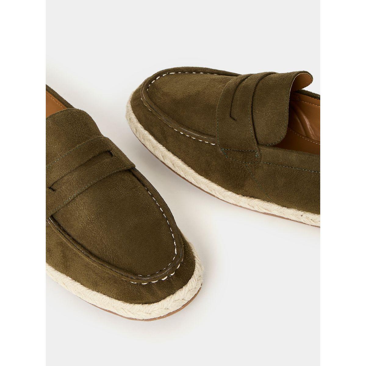 Styli Faux Suede  Contrast Jute Sole Loafer Espadrilles-men-shoes-loafersandmoccasins-image-3