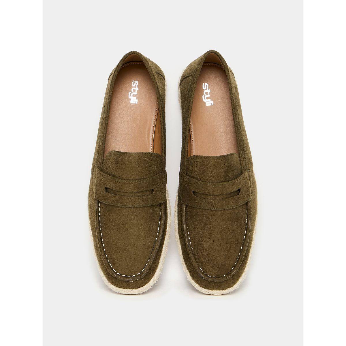 Styli Faux Suede  Contrast Jute Sole Loafer Espadrilles-men-shoes-loafersandmoccasins-image-5