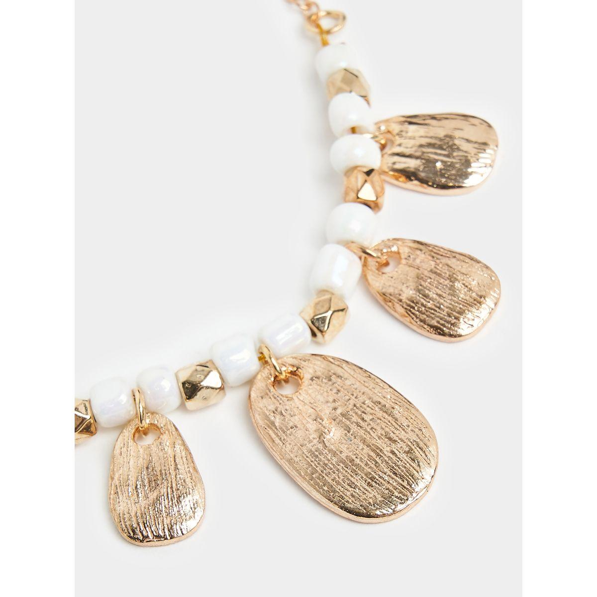 Styli Textured Drop Anklet-women-watchesandjewellery-jewellery-anklets-image-2