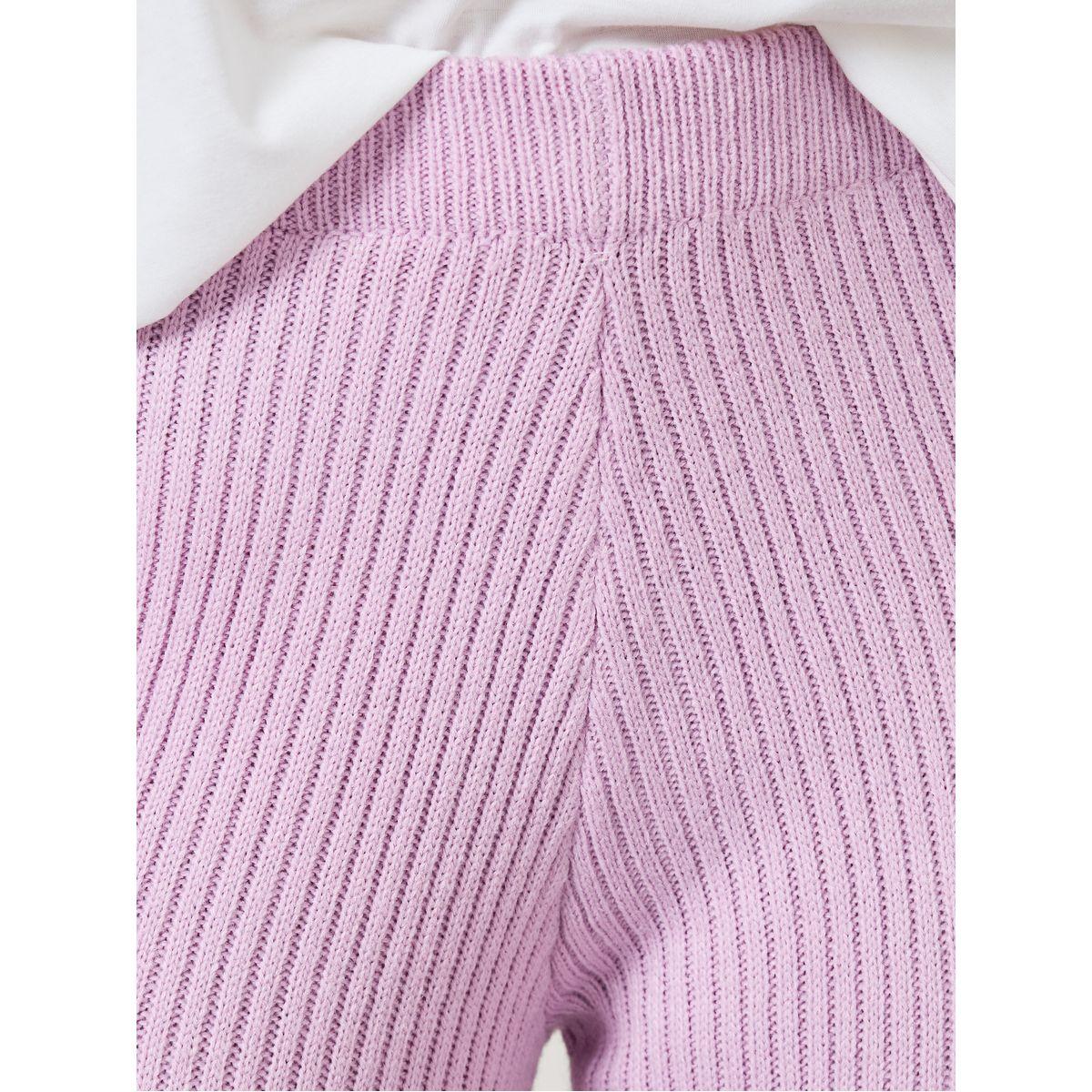 Styli Flat Knit High Rise Wide Leg Pants-women-clothing-bottoms-trousers-image-3