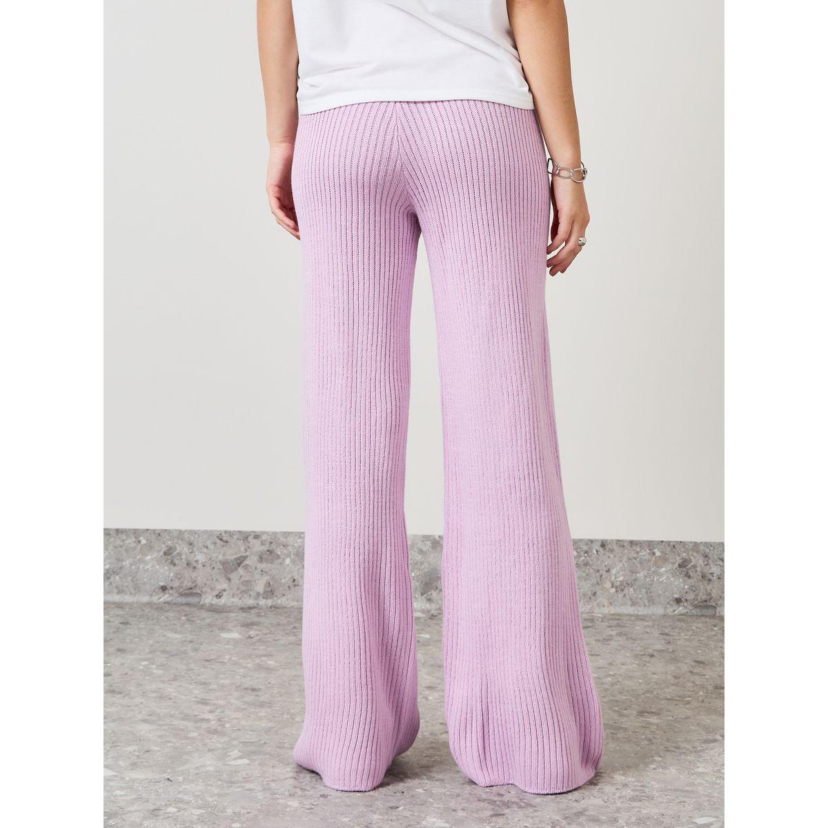 بنطال واسع الأرجل بخصر عالي-women-clothing-bottoms-trousers-image-4