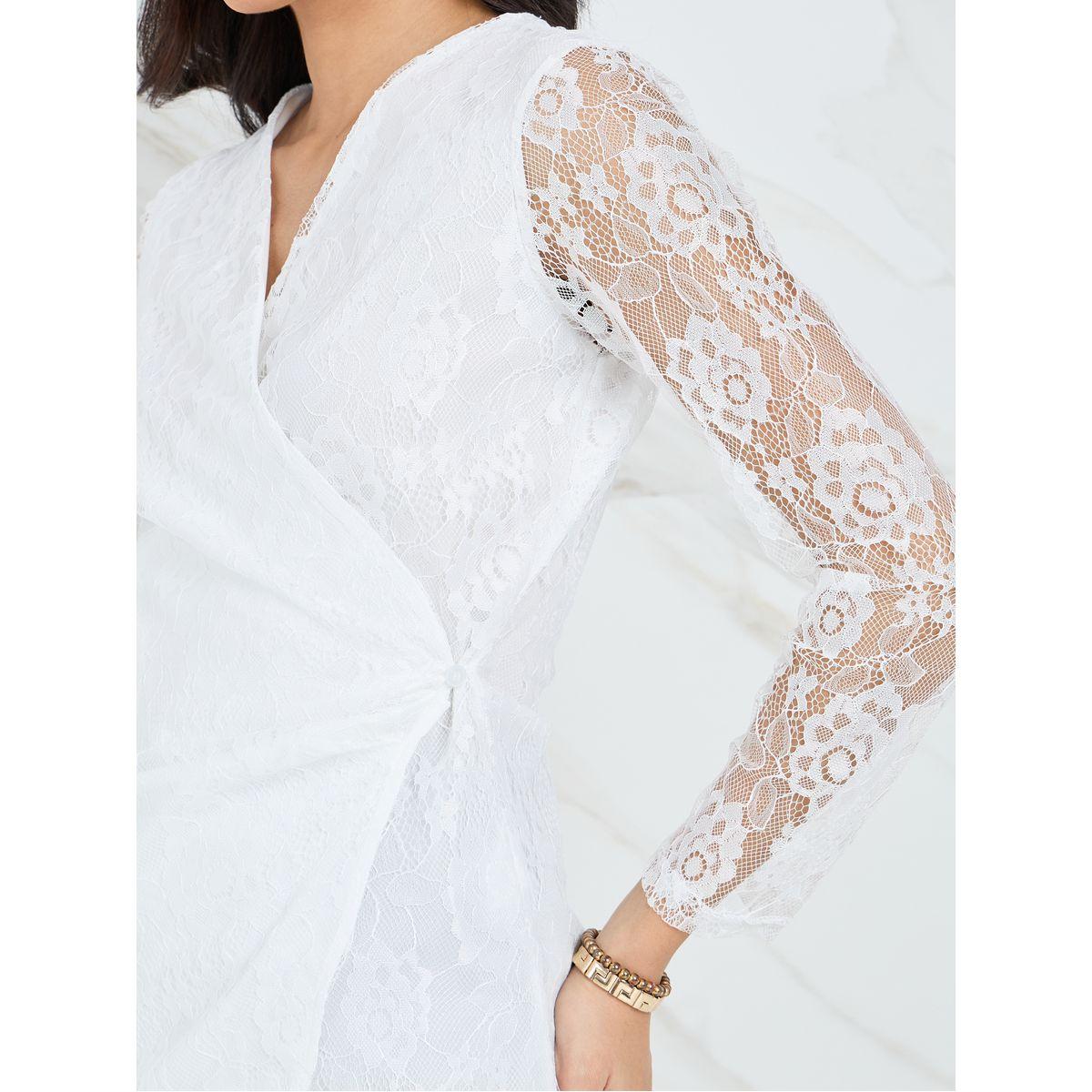 Styli Lace Insert Regular Fit Wrap Top-women-clothing-shirtsandblouses-blouses-image-3