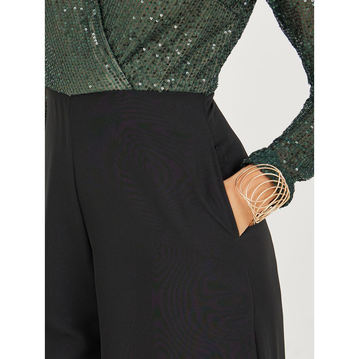 جمبسوت بتداخلات شبكية مزينة بالترتر-women-clothing-jumpsuits-image-4